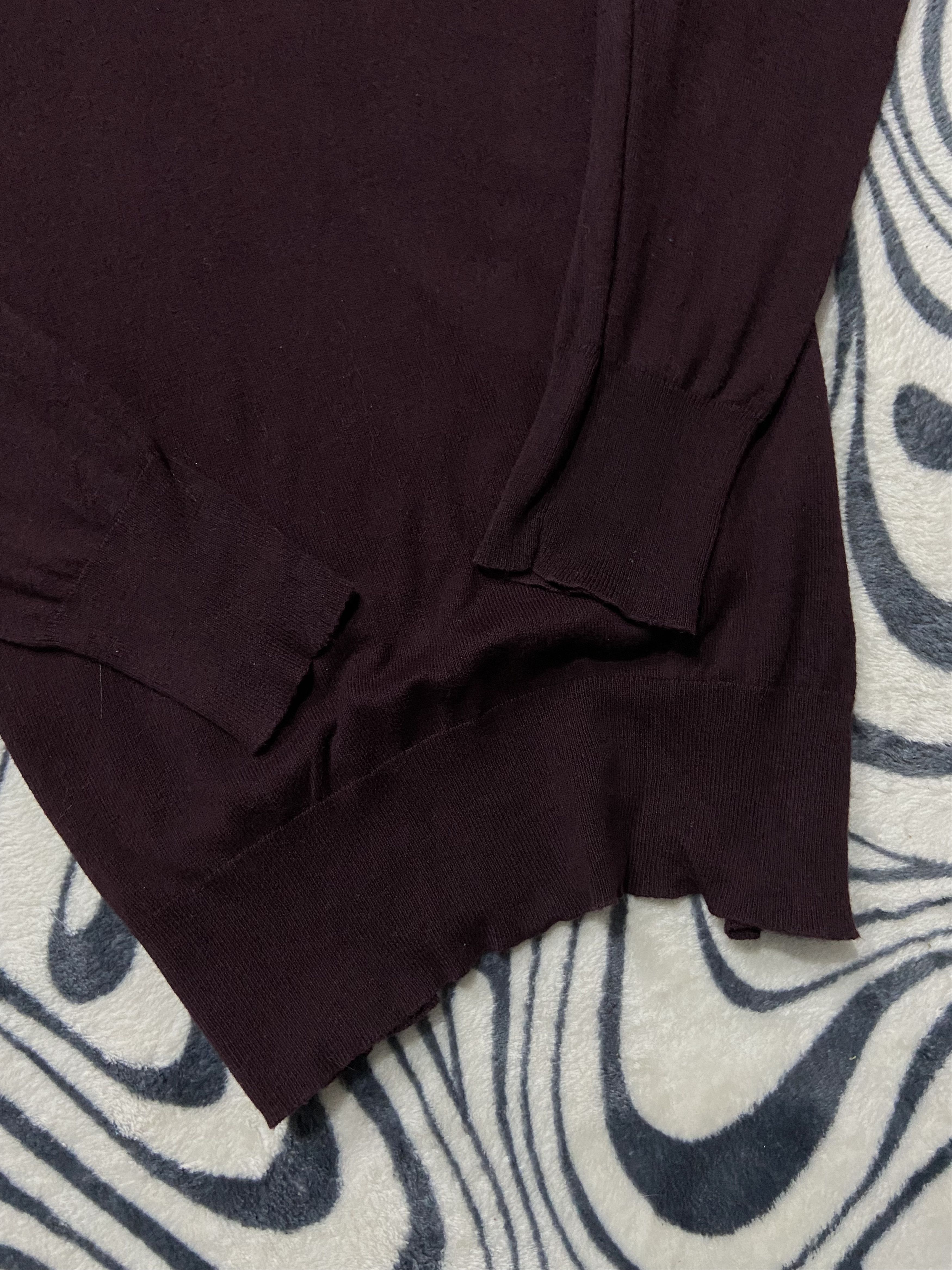 Allsaints Allsaints Mens V-neck Sweater Size US L / EU 52-54 / 3 - 3 Thumbnail