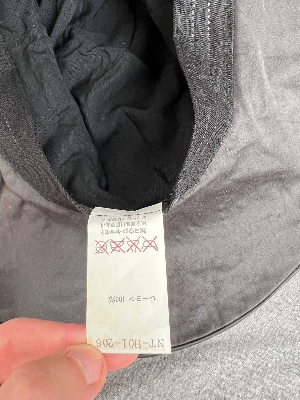 Japanese Brand × Vintage × Yohji Yamamoto RARE🔥Yohji Yamamoto + noir Vintage Bucket Hat Cap Size ONE SIZE - 6 Thumbnail