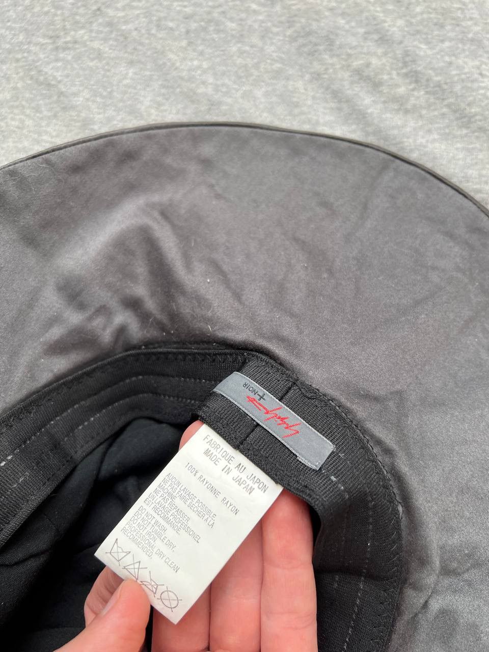 Japanese Brand × Vintage × Yohji Yamamoto RARE🔥Yohji Yamamoto + noir Vintage Bucket Hat Cap Size ONE SIZE - 5 Thumbnail
