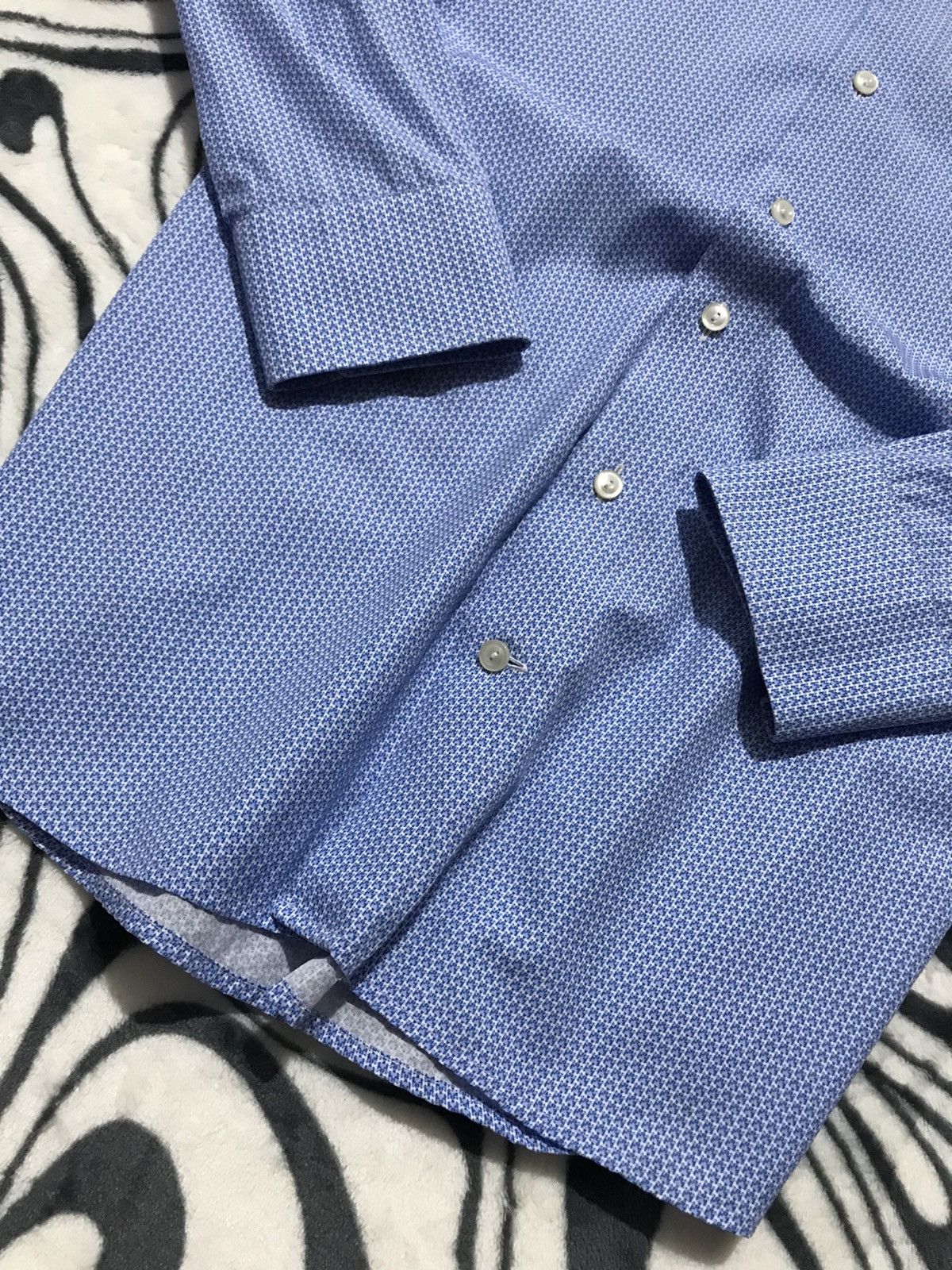 Eton × Vintage Eton Vintage Mens Long Sleeve Shirt Size US L / EU 52-54 / 3 - 2 Thumbnail