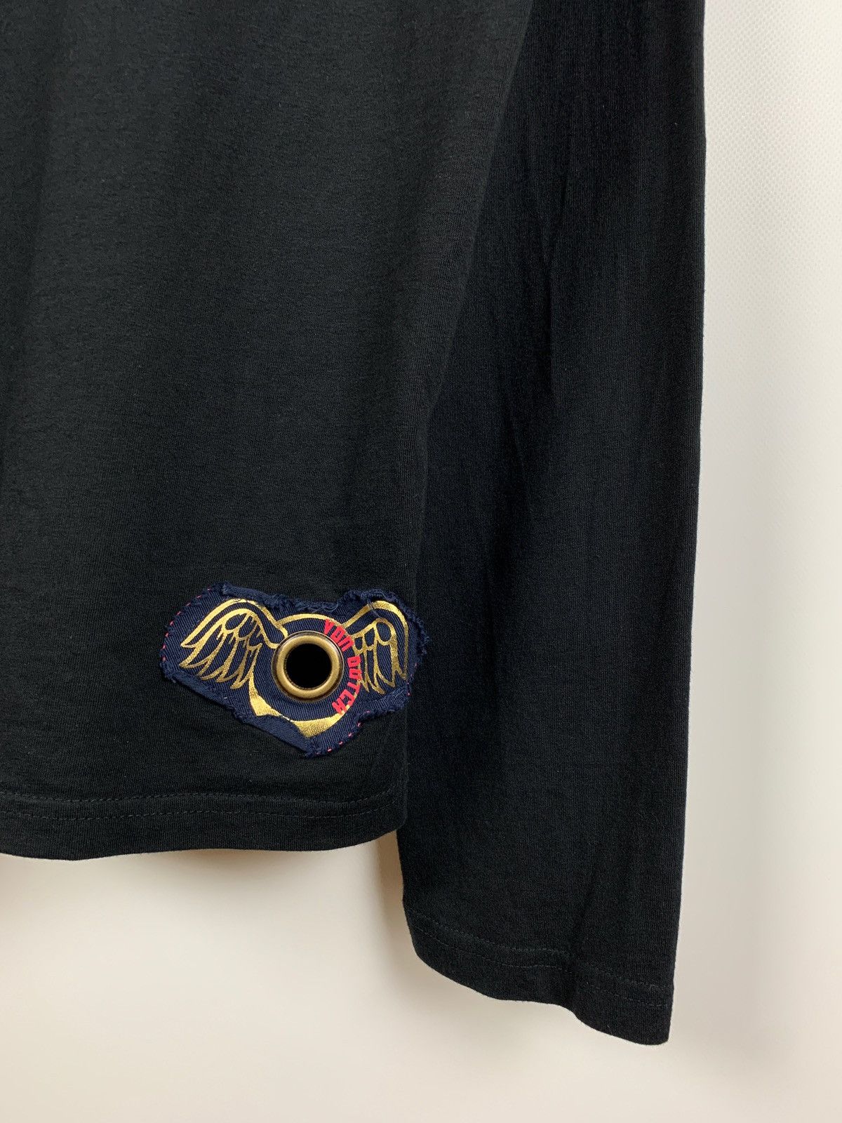 Von Dutch Vintage Von Dutch Black Long Sleeve T-Shirt Size US XL / EU 56 / 4 - 9 Thumbnail