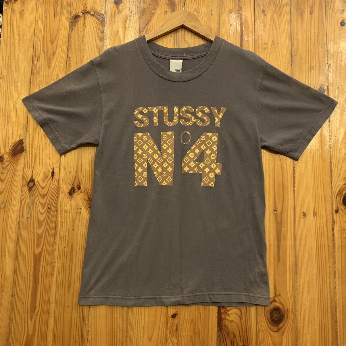 Stussy × Vintage Vintage 90s stussy lv monogram tshirt | Grailed