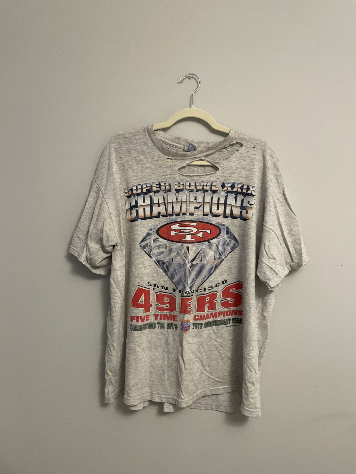 Ancien Verre à Bière Vintage Super Bowl XXIX 49ers – Verre à Bière Collector Original De 1995