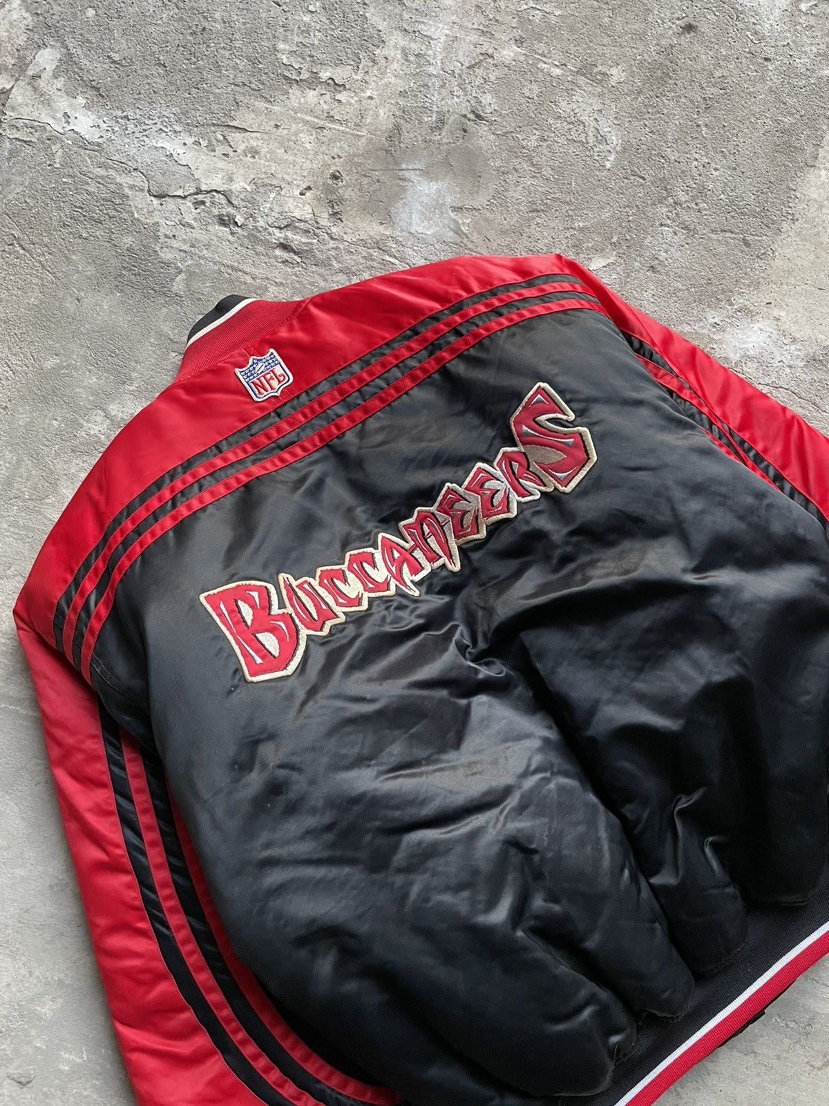 NFL Vintage 90s Tampa Bay Buccaneers Varsity Jacket Size US M / EU 48-50 / 2 - 7 Thumbnail