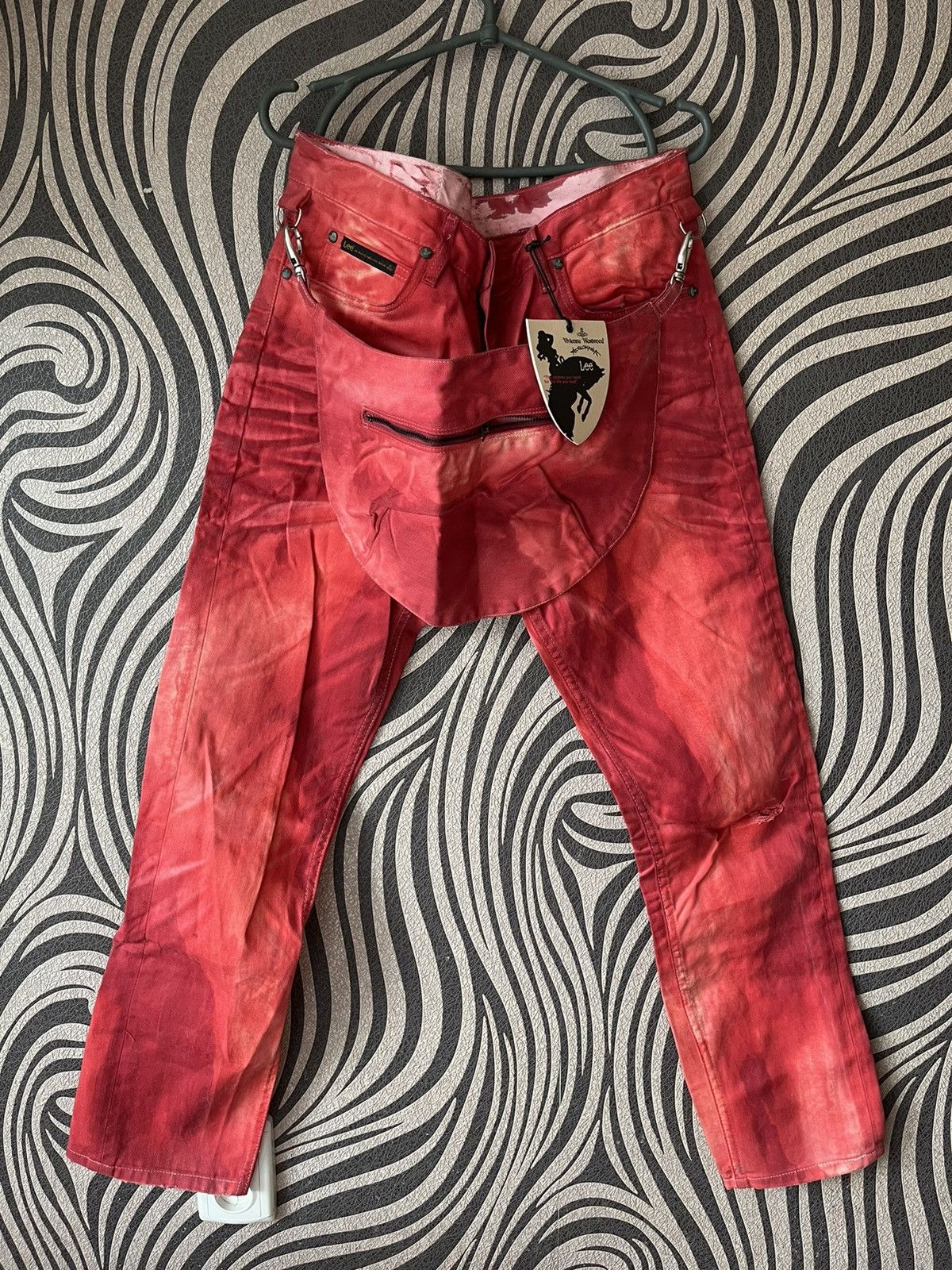 Vivienne Westwood x Lee Bondage Distressed Jeans