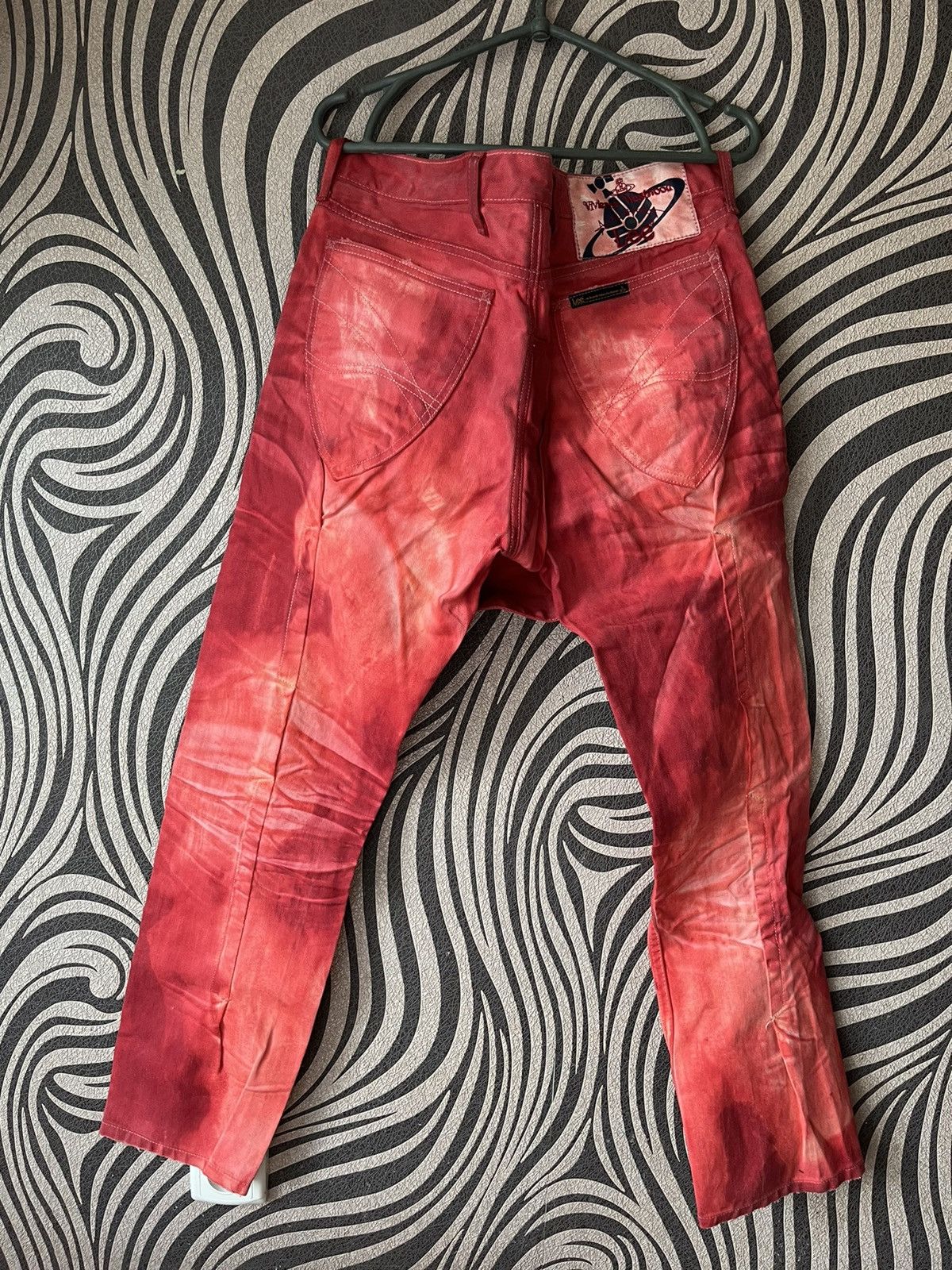 Vivienne Westwood x Lee Bondage Distressed Jeans