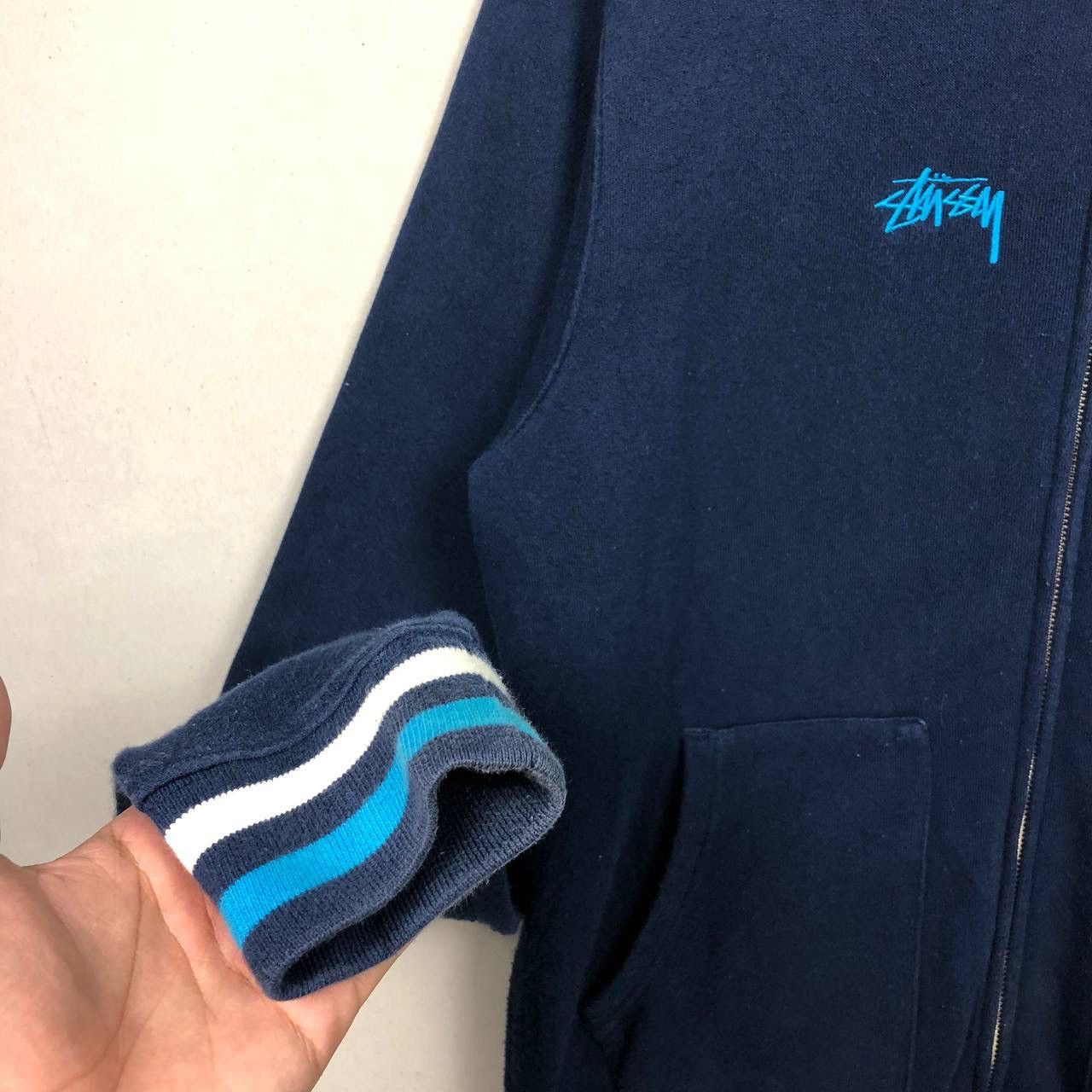 Stussy Vintage 90s Stussy USA International Tribe Sweatshirt Zipp Size US S / EU 44-46 / 1 - 6 Thumbnail