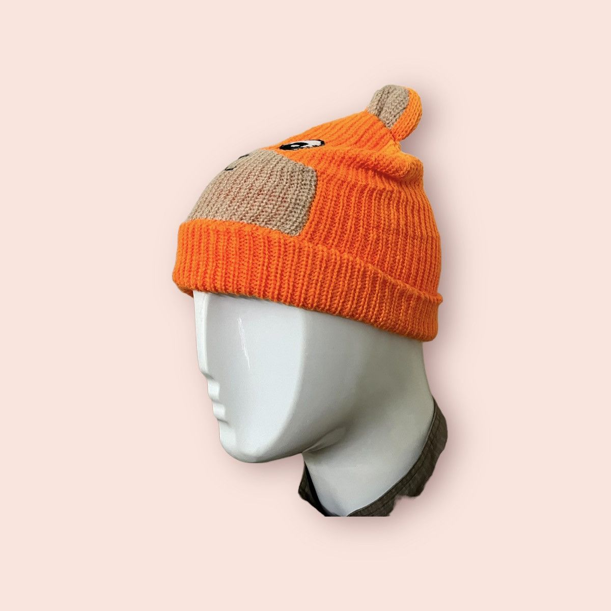Anime × Cartoon Network × Vintage VINTAGE JAPAN ANIME BEAR ORANGE BEANIE Size ONE SIZE - 9 Thumbnail
