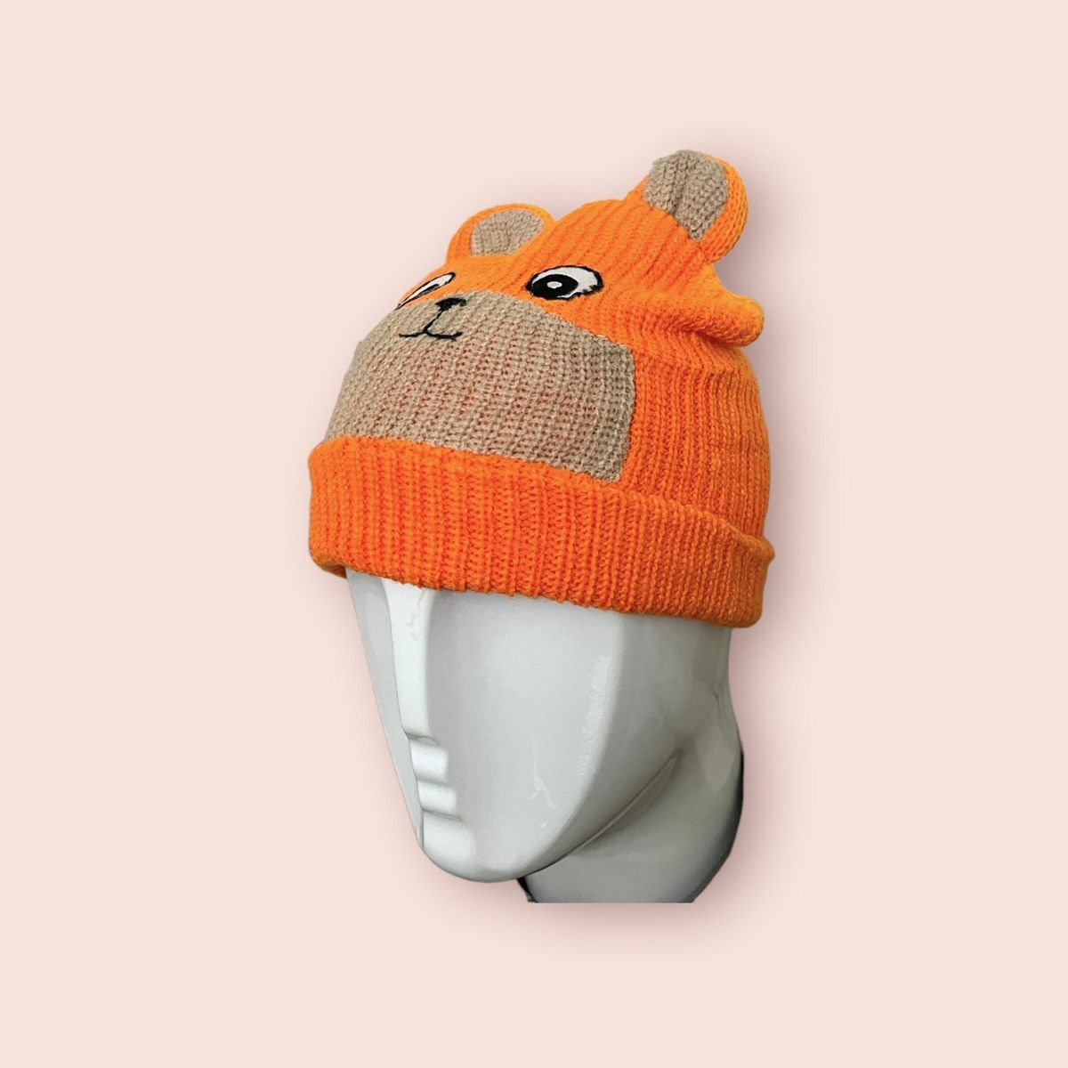 Anime × Cartoon Network × Vintage VINTAGE JAPAN ANIME BEAR ORANGE BEANIE Size ONE SIZE - 7 Thumbnail