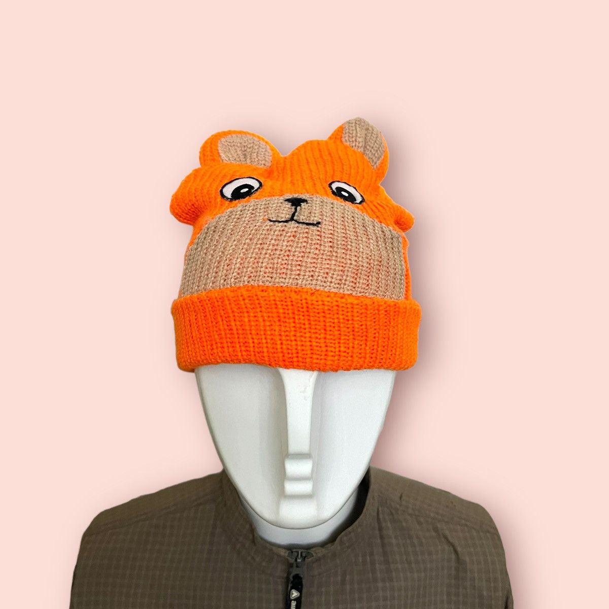 Anime × Cartoon Network × Vintage VINTAGE JAPAN ANIME BEAR ORANGE BEANIE Size ONE SIZE - 14 Thumbnail