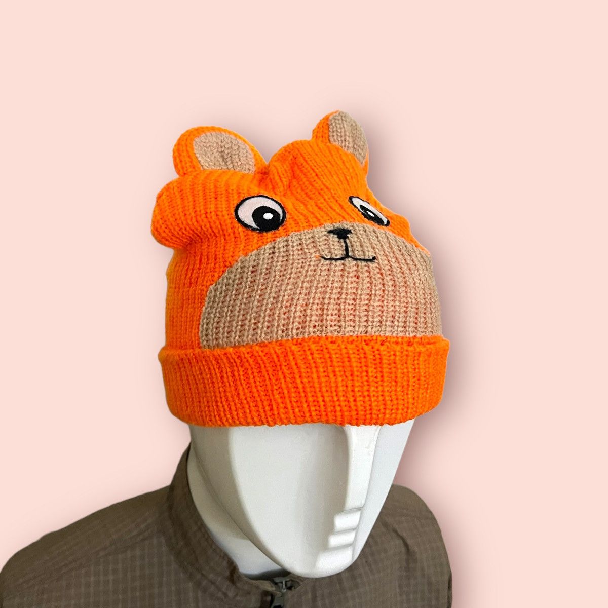 Anime × Cartoon Network × Vintage VINTAGE JAPAN ANIME BEAR ORANGE BEANIE Size ONE SIZE - 12 Thumbnail