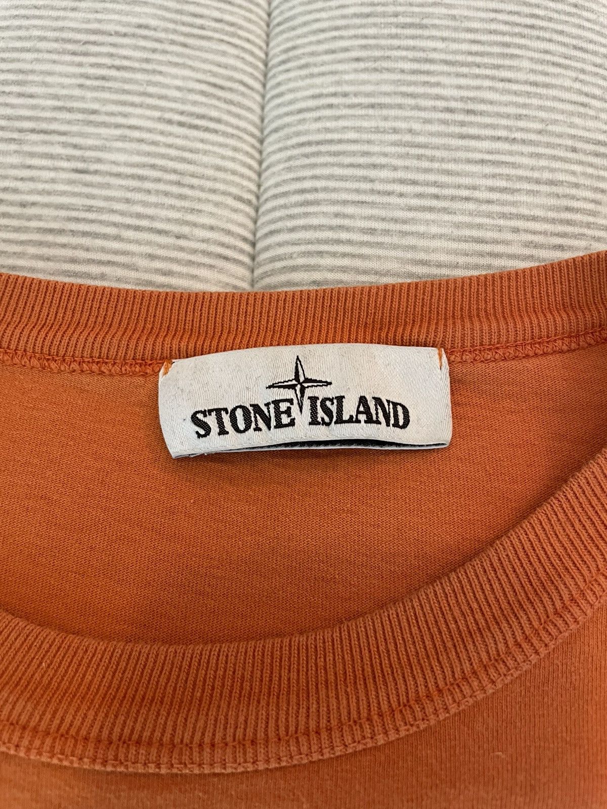 Stone Island Stone Island Graphic Five Longsleeve Tee Orange Size US L / EU 52-54 / 3 - 5 Thumbnail