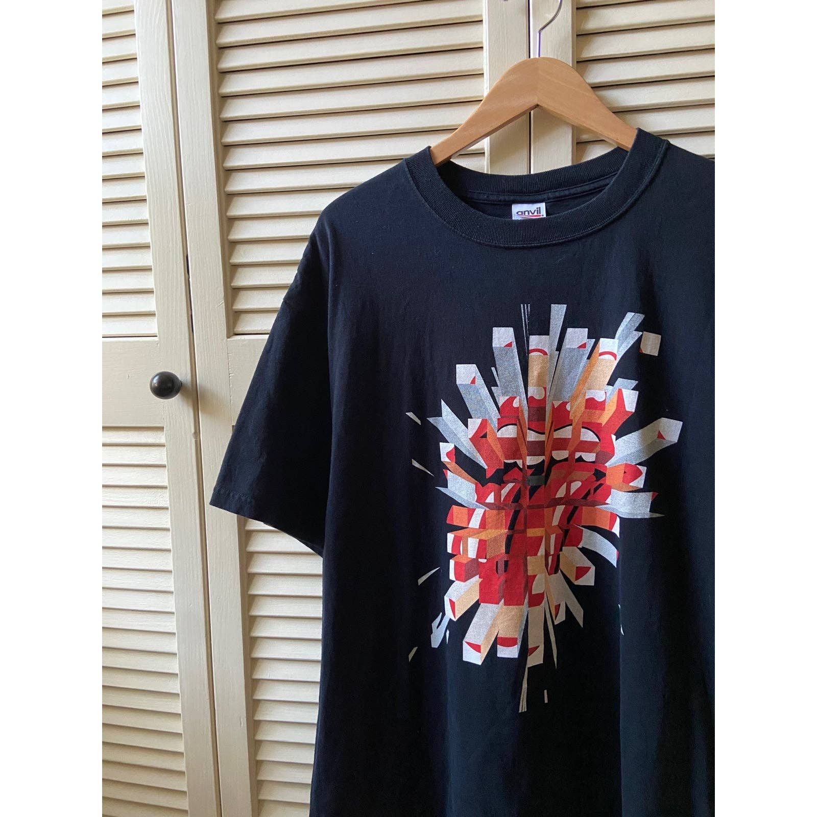Urban Backwoods Black T-Shirt Donna The Big Bang Number 73 Vintage III Logo | Cotone 100%