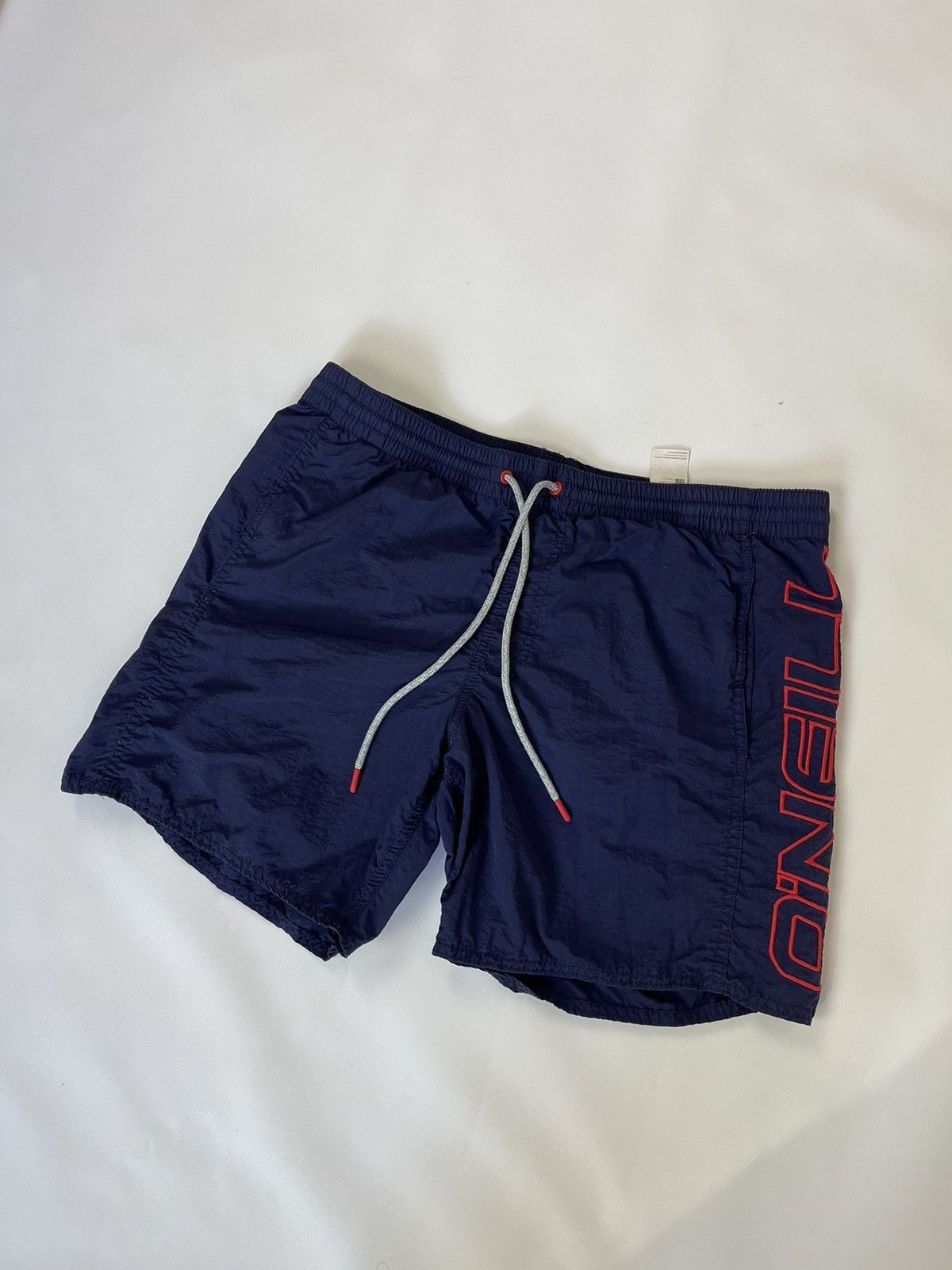 O'Neill O’Neill Hyperdry blue navy big logo nylon shimmer shorts Size US 34 / EU 50 - 1 Thumbnail