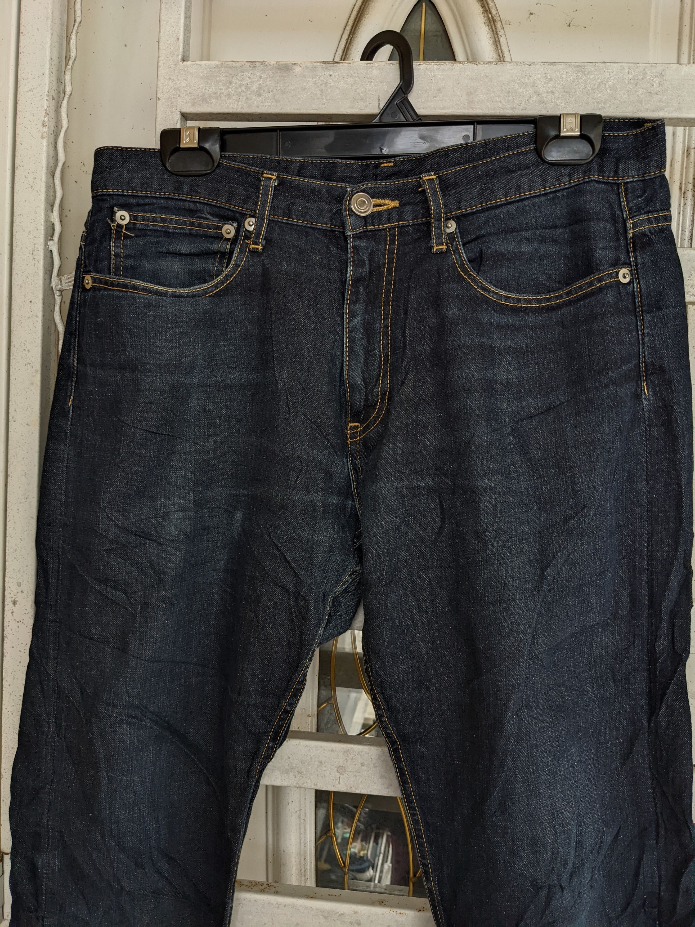 (Japanese Brand) SHIPS Jet Blue Denim Medium Sz
