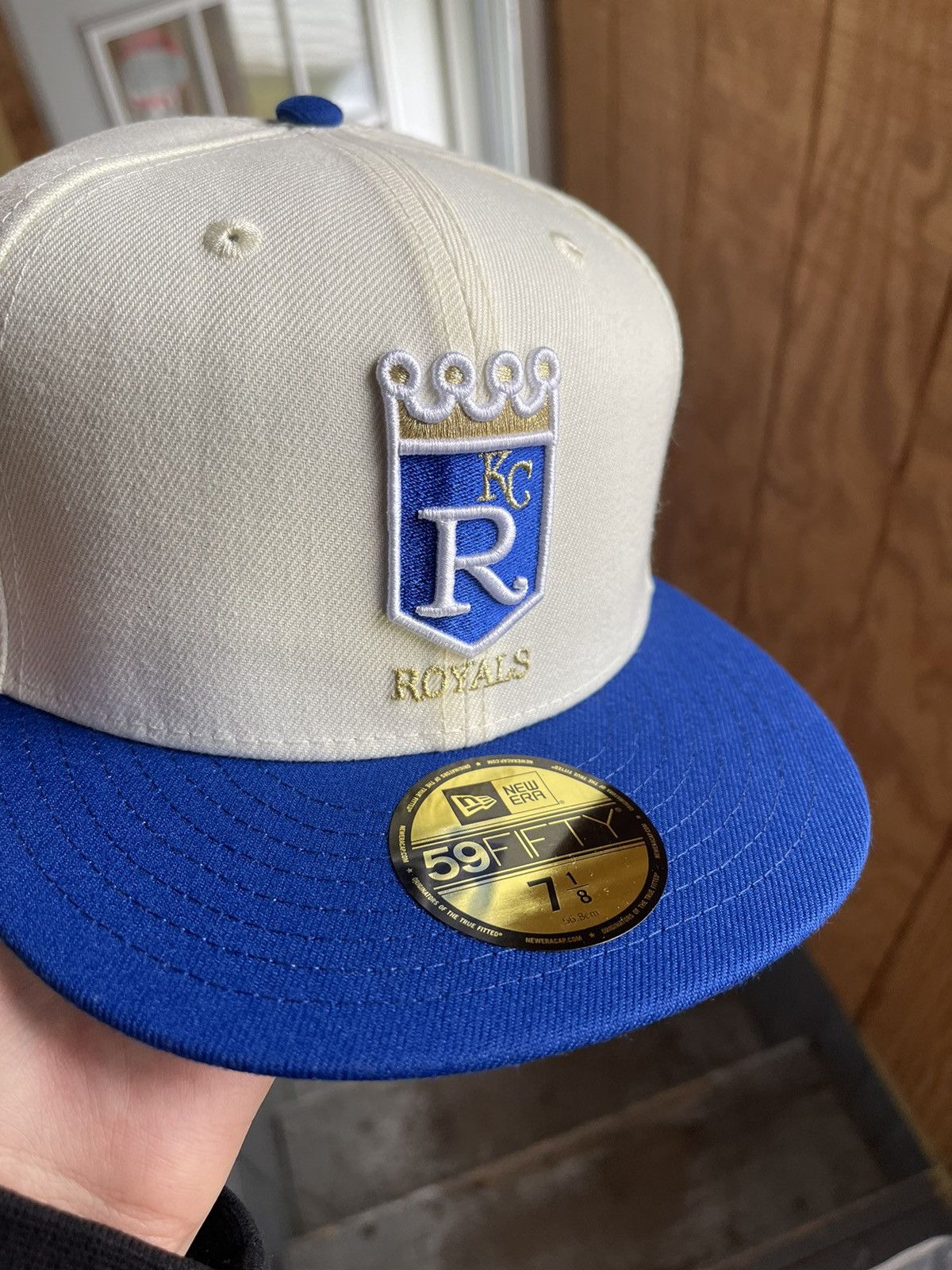 New Era kansas city royals two tone fitted green uv size 7 1/8 Size ONE SIZE - 3 Thumbnail