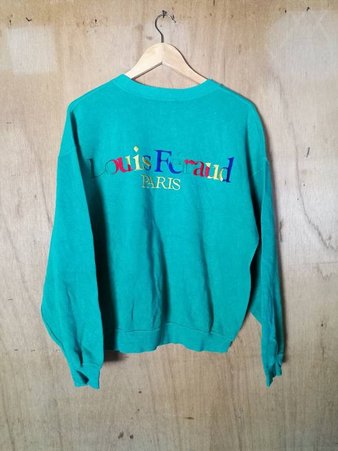 Embroidered multi color Louis ferraud Paris