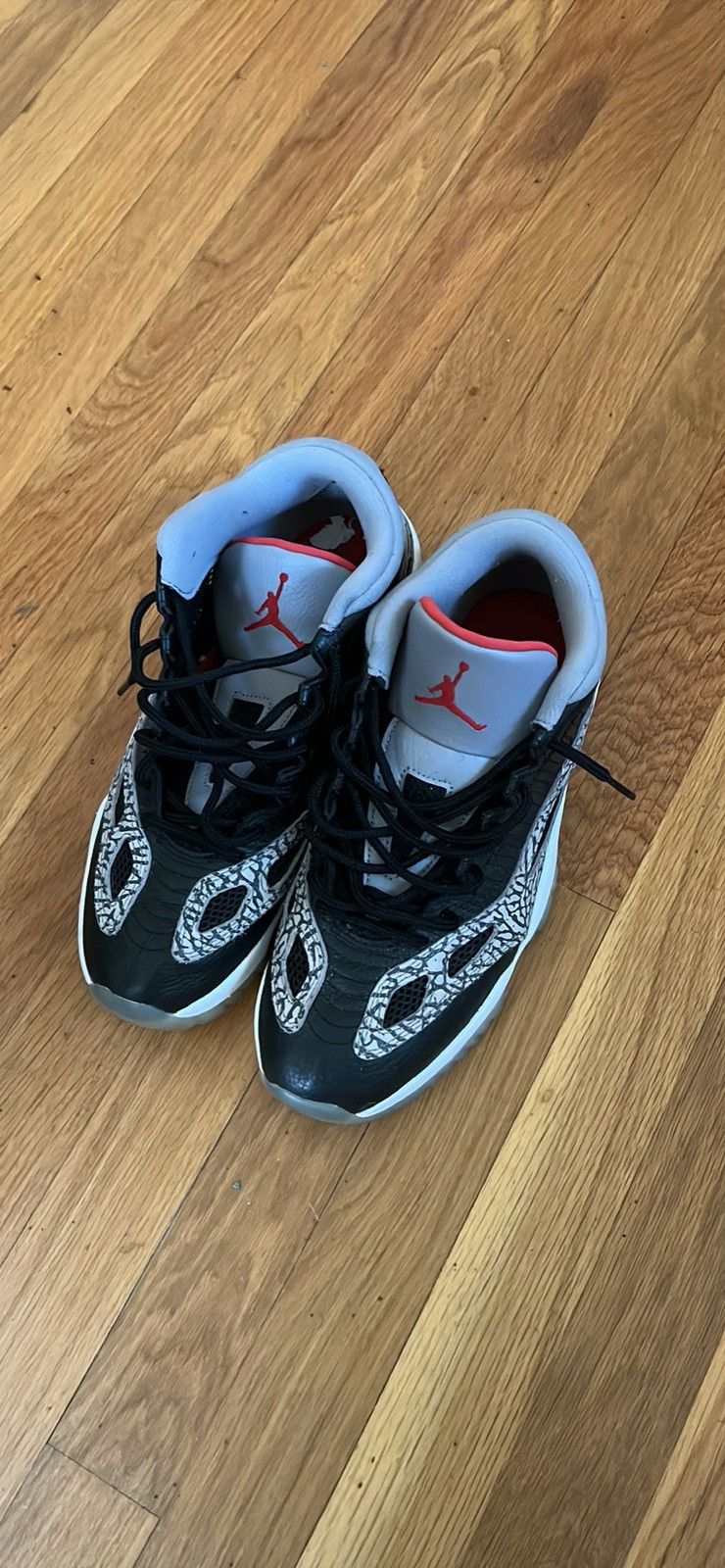 Jordan Brand Jordan 11 Retro Low IE - Black Cement Size US 9 / EU 42 - 3 Thumbnail