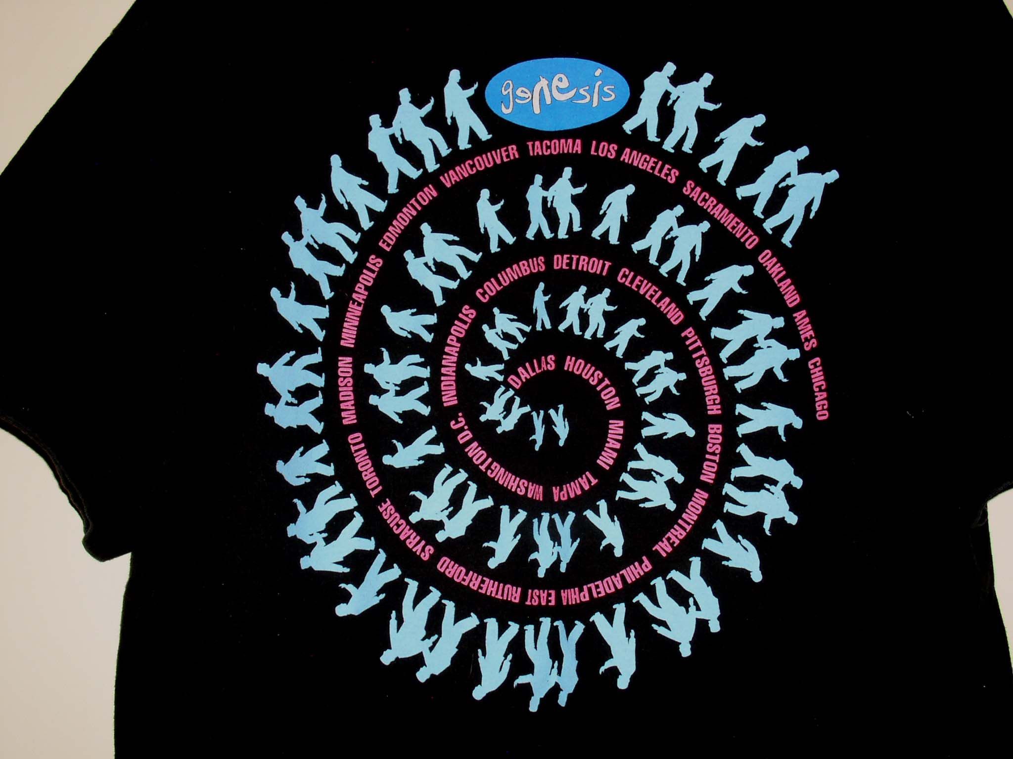 Giant GENESIS CONCERT TOUR T SHIRT 1992 WE CAN'T DANCE GIANT TAG Size US XL / EU 56 / 4 - 4 Thumbnail