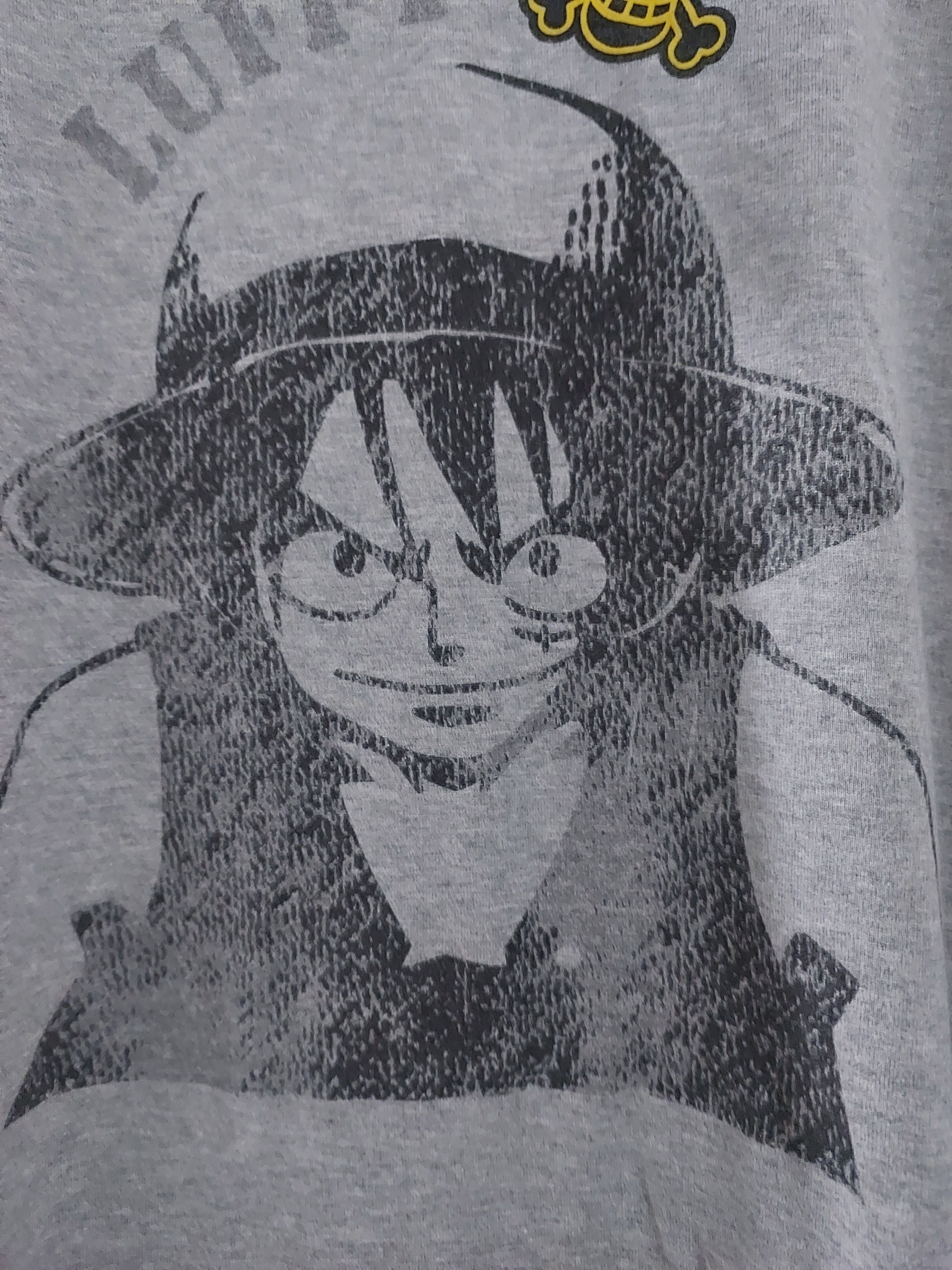 Anime ONE PIECE ANIME LUFFY T SHIRT Size US XL / EU 56 / 4 - 3 Thumbnail