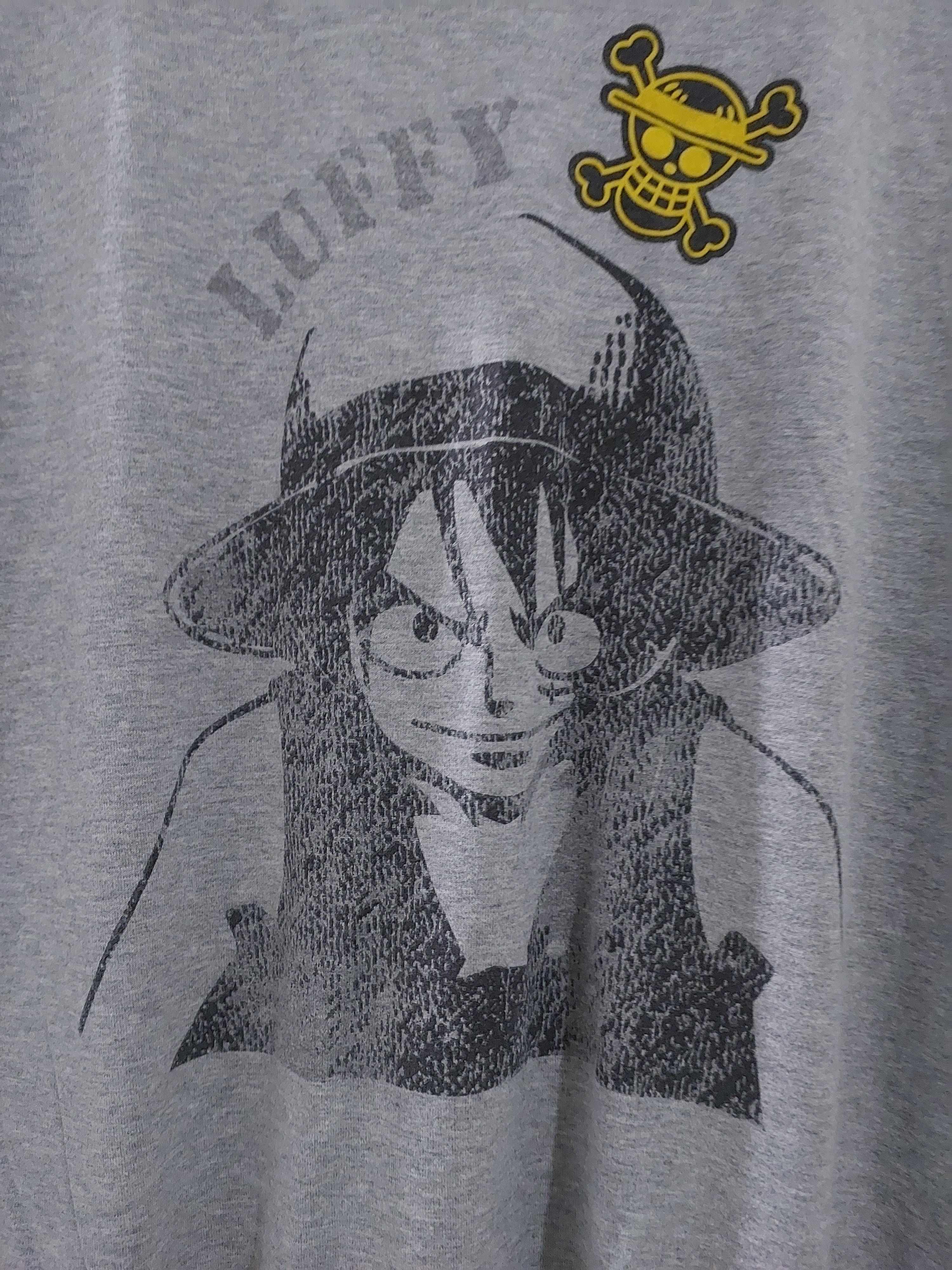 Anime ONE PIECE ANIME LUFFY T SHIRT Size US XL / EU 56 / 4 - 9 Thumbnail