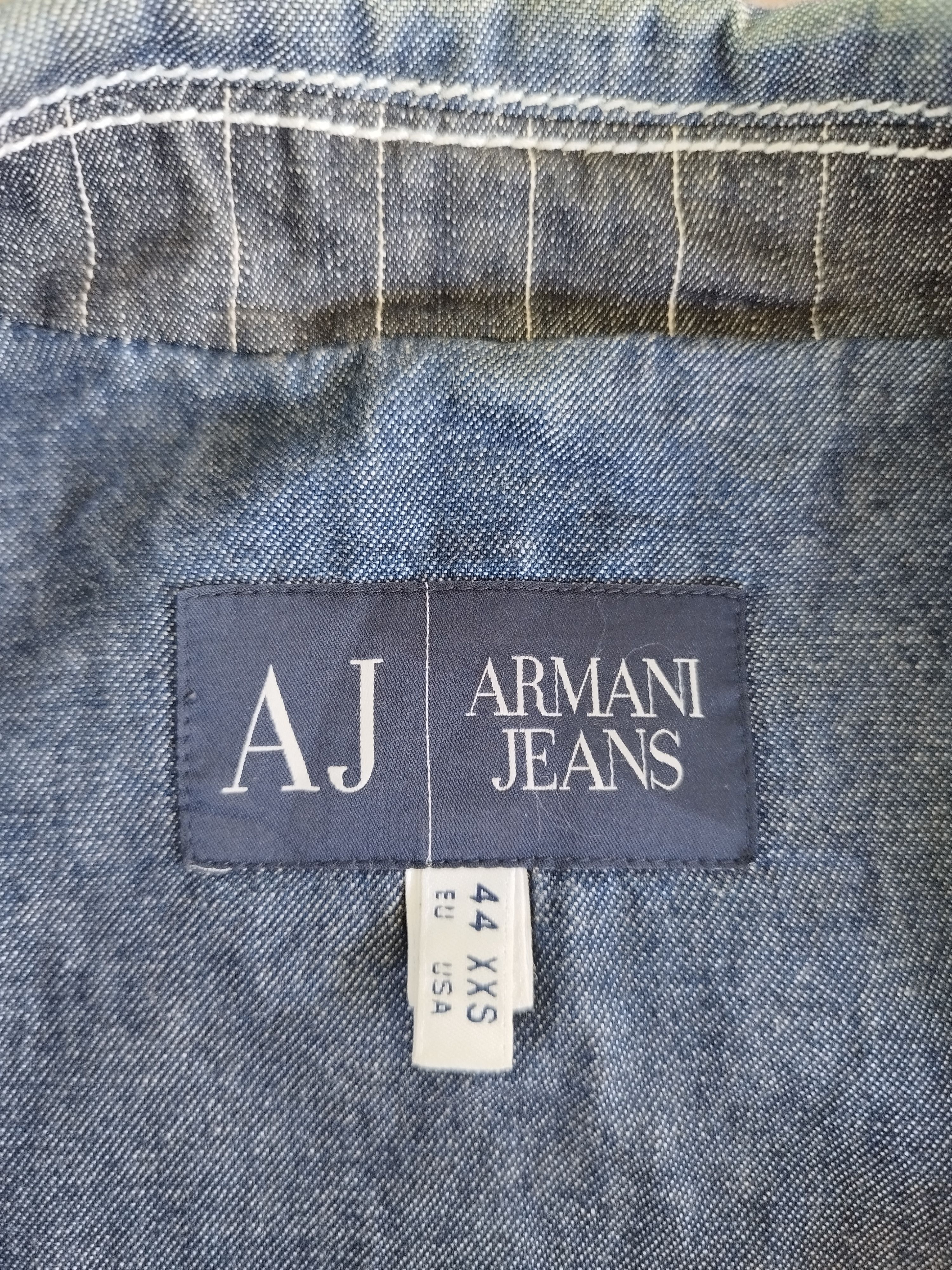Armani Armani jeans jacket Indigo Size US S / EU 44-46 / 1 - 5 Thumbnail