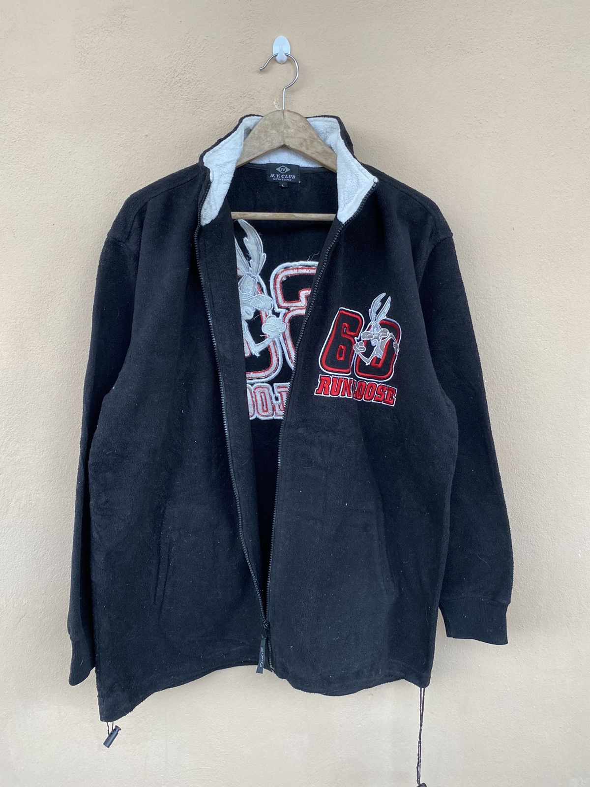 Steals💥 New York Club X Run Loose Fleece Jacket Full Zipped - Main Image