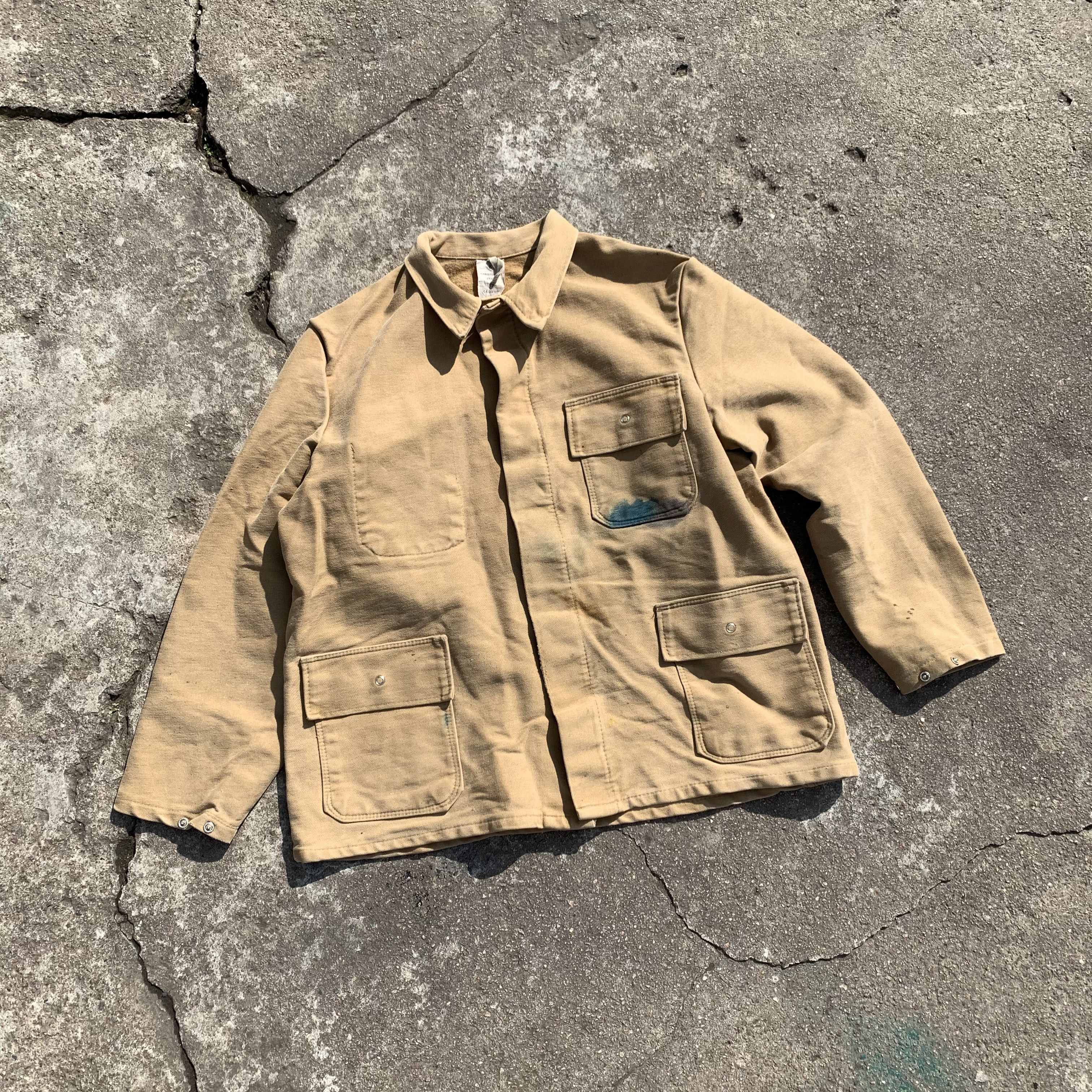 ジャケット・アウター archive grunge fireman jacket brown L VTG Rare! Polo Ralph Lauren Fireman Brown Corduroy Jacket XL