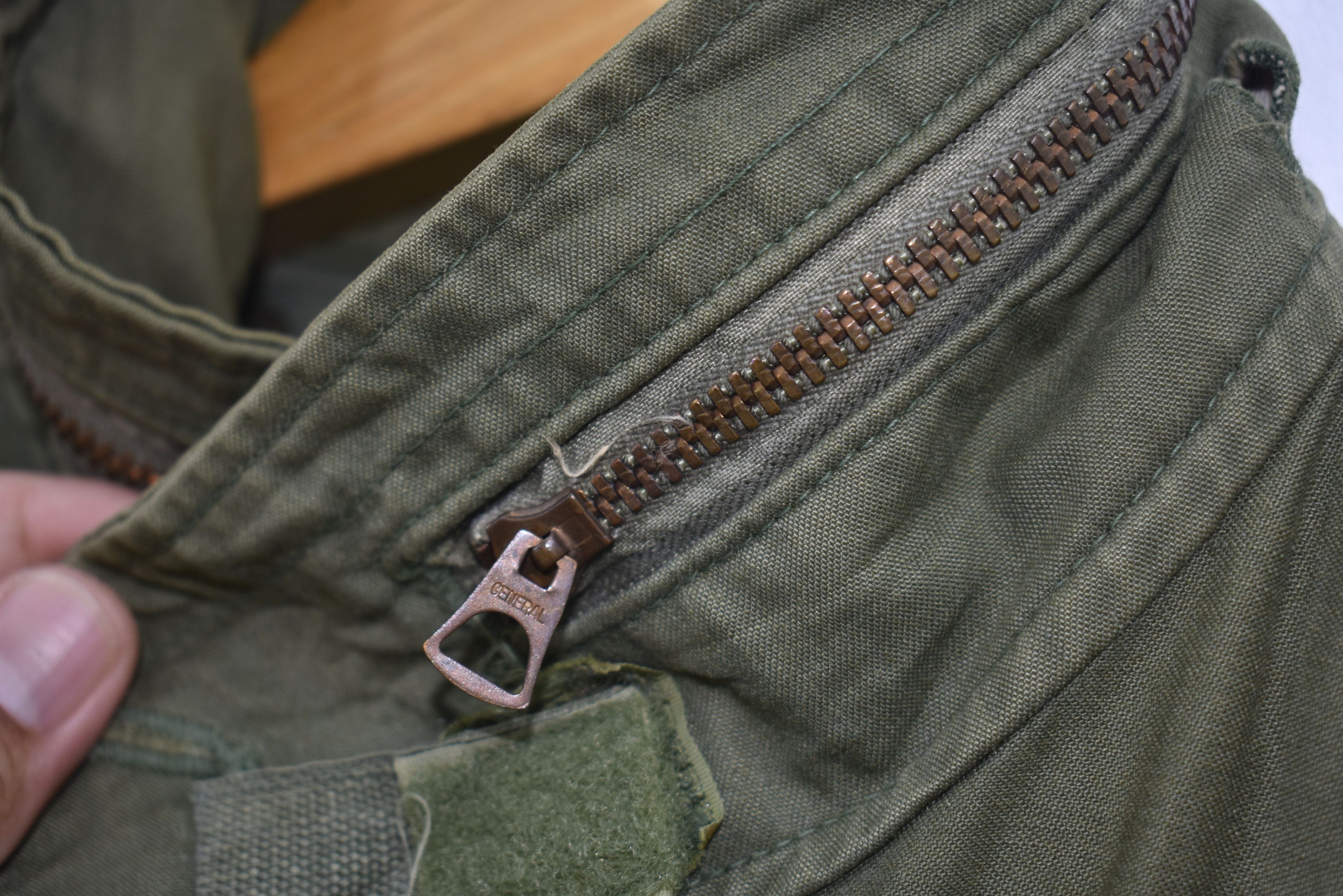 Vintage A013 VINTAGE M65 FIELD JACKET OG-107 Size US L / EU 52-54 / 3 - 5 Thumbnail