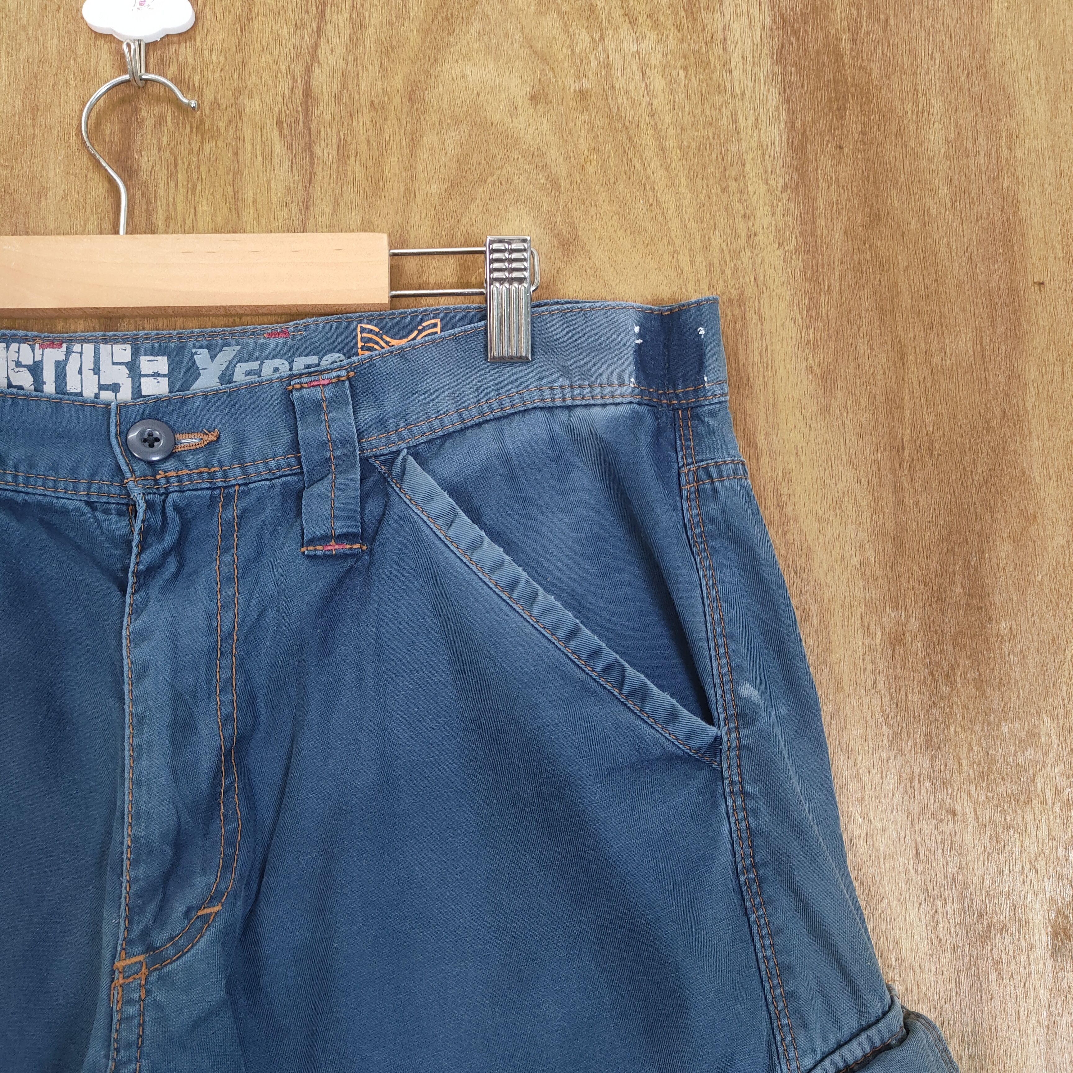 Japanese Brand VINTAGE XBEC FADED CARGO PANTS Size US 34 / EU 50 - 6 Thumbnail