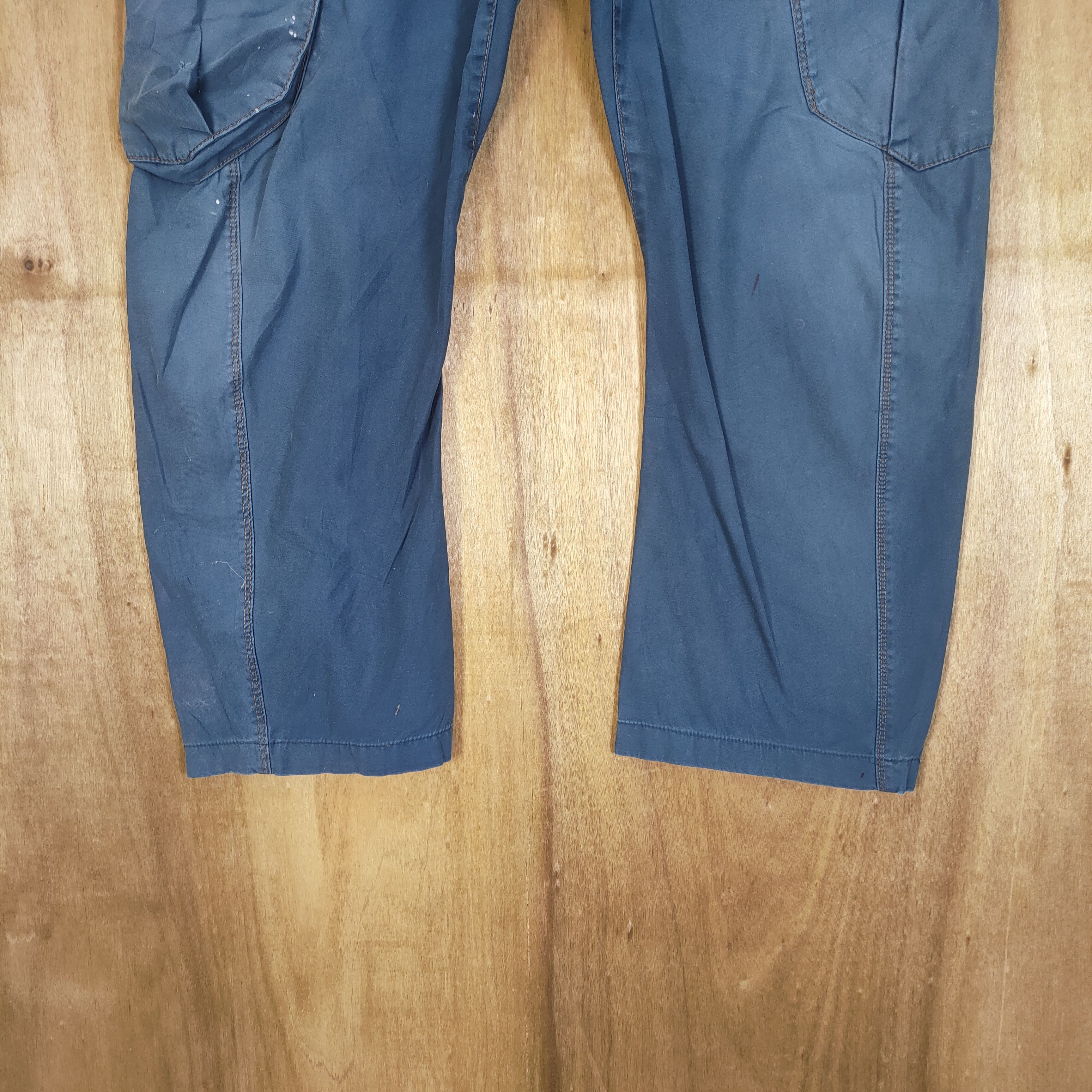 Japanese Brand VINTAGE XBEC FADED CARGO PANTS Size US 34 / EU 50 - 3 Thumbnail