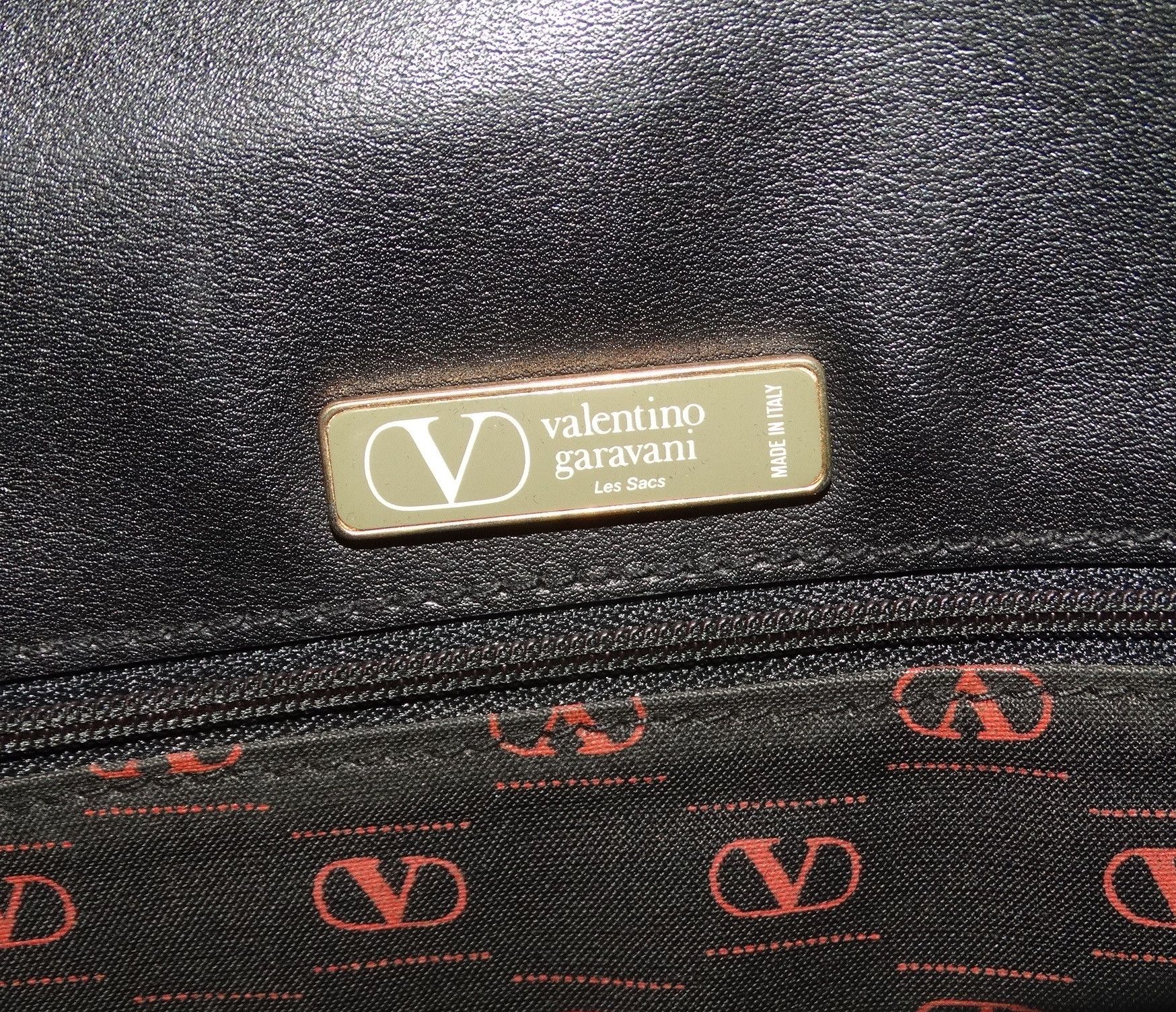 Genuine Leather × Valentino B0 Valentino garavani leather documents case holder travel Size ONE SIZE - 4 Thumbnail