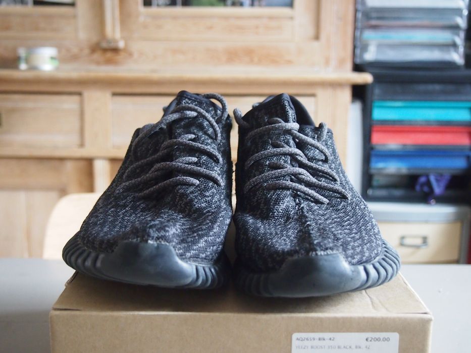 adidas yeezy boost 350 pirate black 2015 men's sneakers aq2659