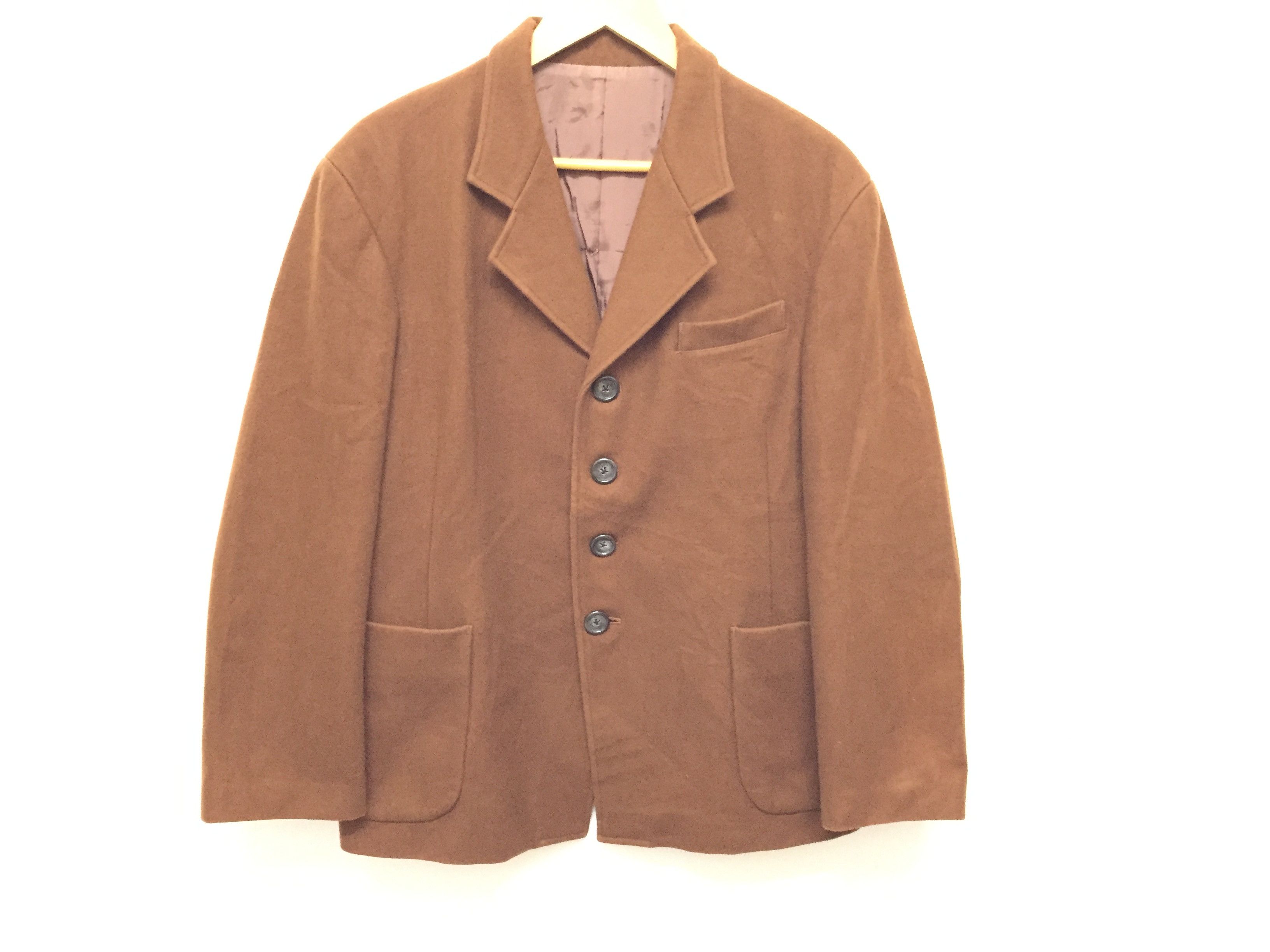 Y's × Yohji Yamamoto 1990s Y'S Multibutton wool jacket Size M / US 6-8 / IT 42-44 - 2 Thumbnail