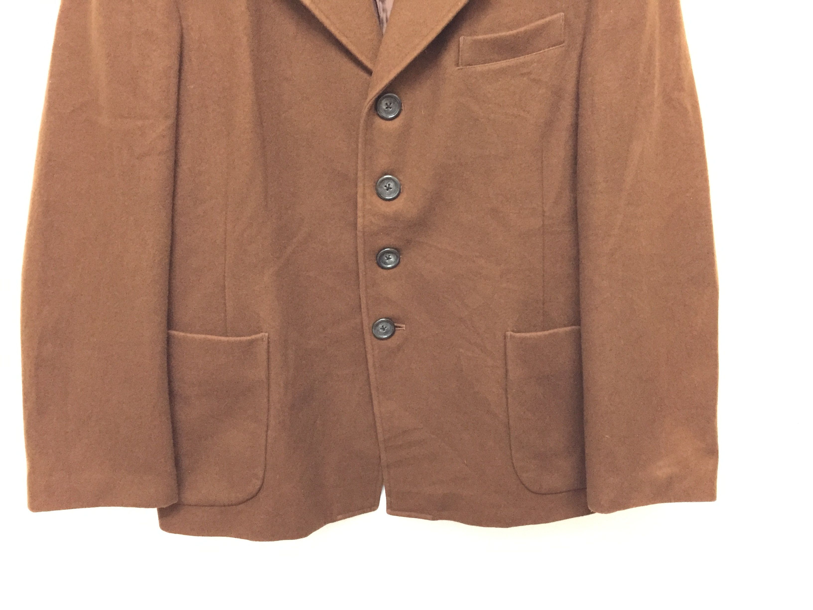 Y's × Yohji Yamamoto 1990s Y'S Multibutton wool jacket Size M / US 6-8 / IT 42-44 - 4 Thumbnail