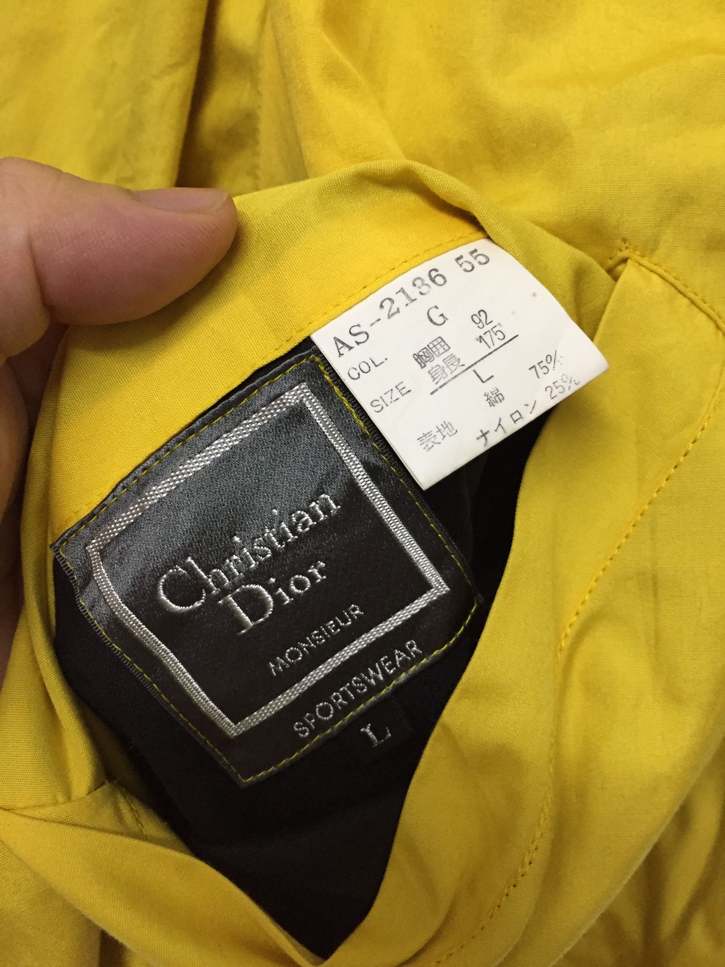 Christian Dior Monsieur 90s Reversible big flap pocket Size US M / EU 48-50 / 2 - 14 Thumbnail