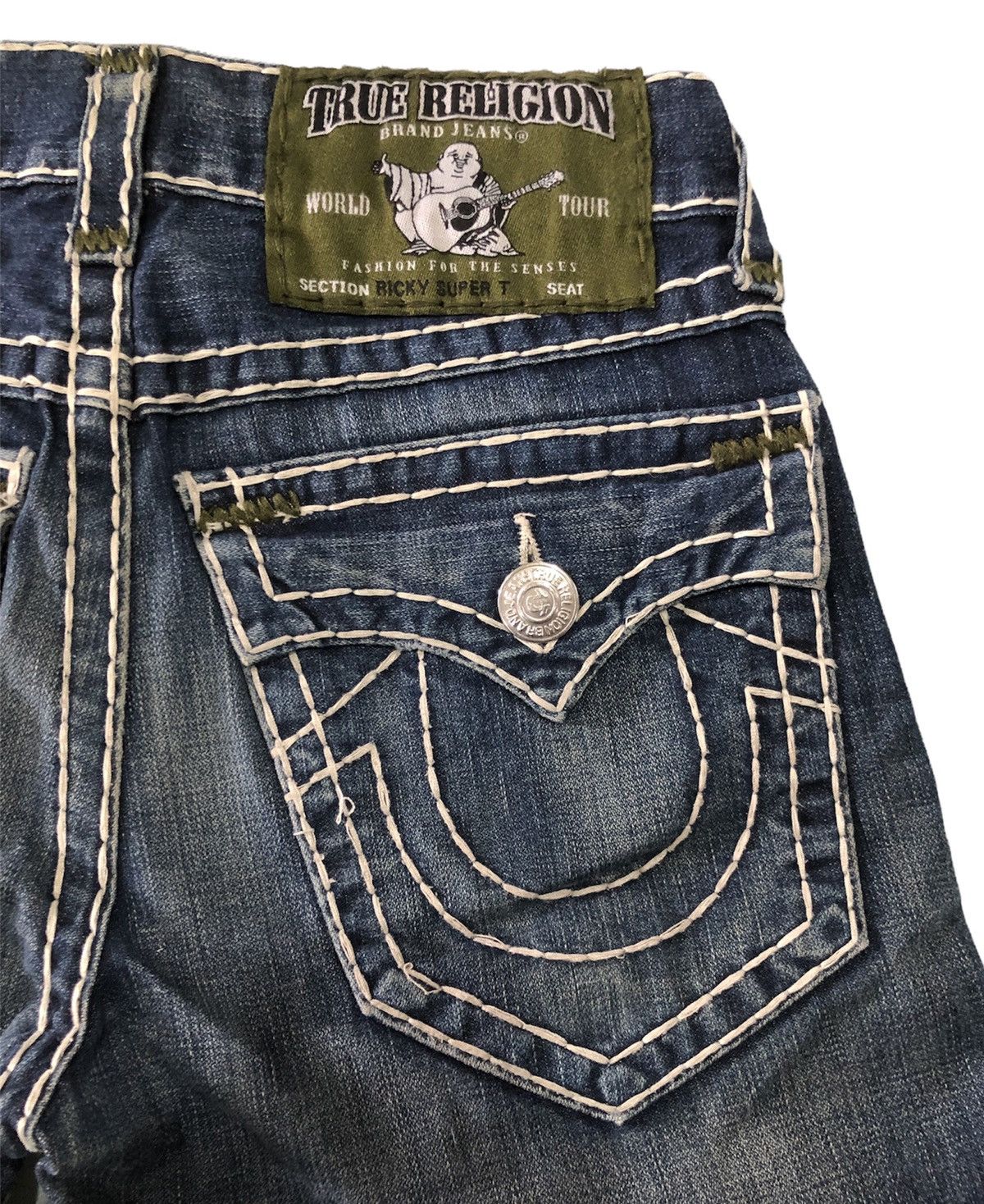 If Six Was Nine × True Religion TRUE RELIGION RICKY SUPER T JEANS DENIM SIZE 32 Size US 32 / EU 48 - 7 Thumbnail