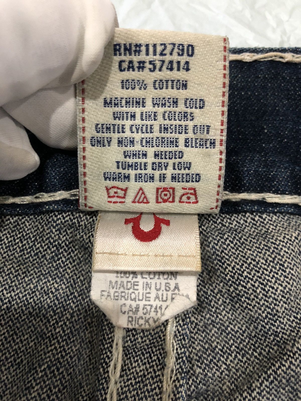 If Six Was Nine × True Religion TRUE RELIGION RICKY SUPER T JEANS DENIM SIZE 32 Size US 32 / EU 48 - 16 Thumbnail