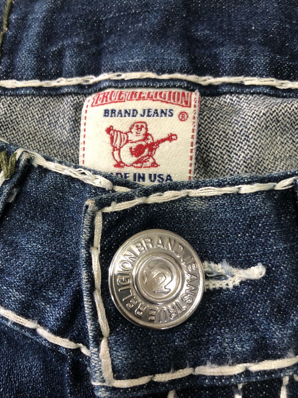 If Six Was Nine × True Religion TRUE RELIGION RICKY SUPER T JEANS DENIM SIZE 32 Size US 32 / EU 48 - 19 Thumbnail