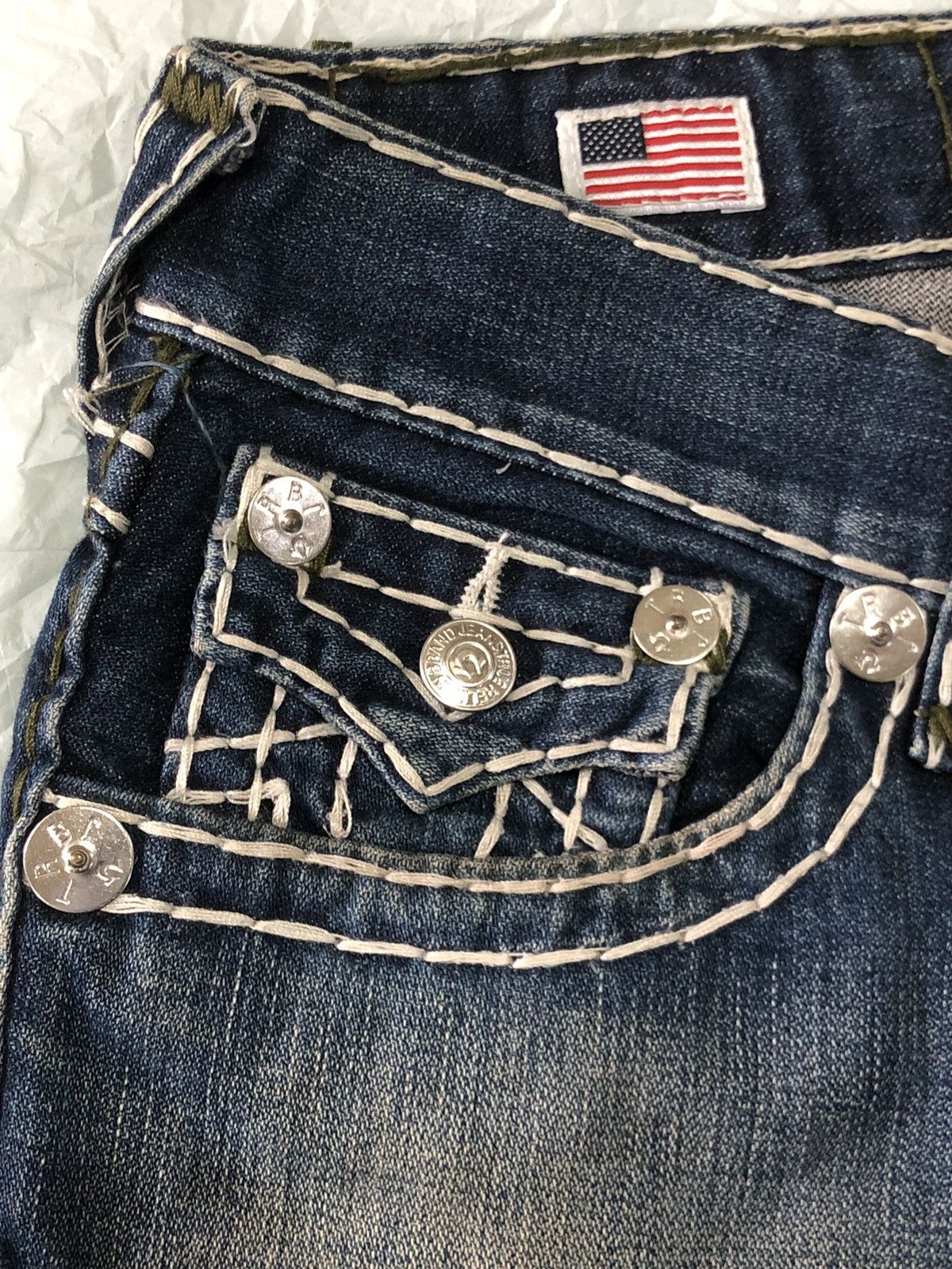 If Six Was Nine × True Religion TRUE RELIGION RICKY SUPER T JEANS DENIM SIZE 32 Size US 32 / EU 48 - 10 Thumbnail
