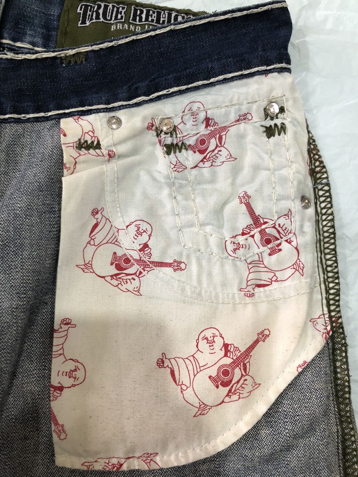 If Six Was Nine × True Religion TRUE RELIGION RICKY SUPER T JEANS DENIM SIZE 32 Size US 32 / EU 48 - 8 Thumbnail