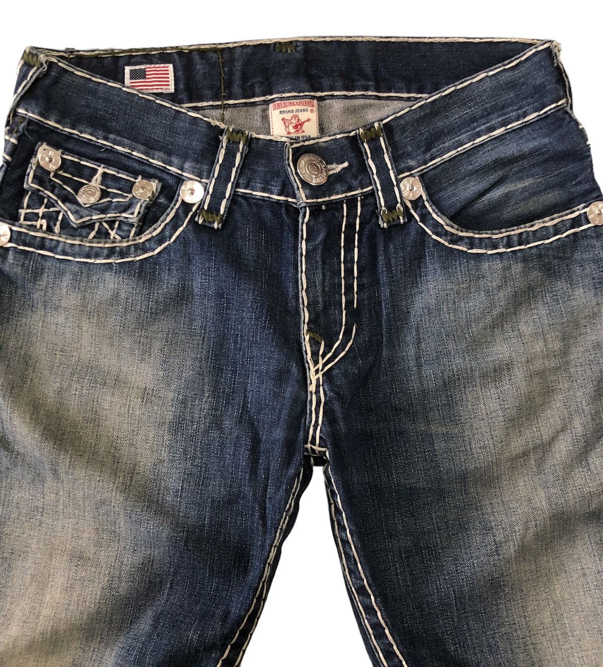 If Six Was Nine × True Religion TRUE RELIGION RICKY SUPER T JEANS DENIM SIZE 32 Size US 32 / EU 48 - 5 Thumbnail