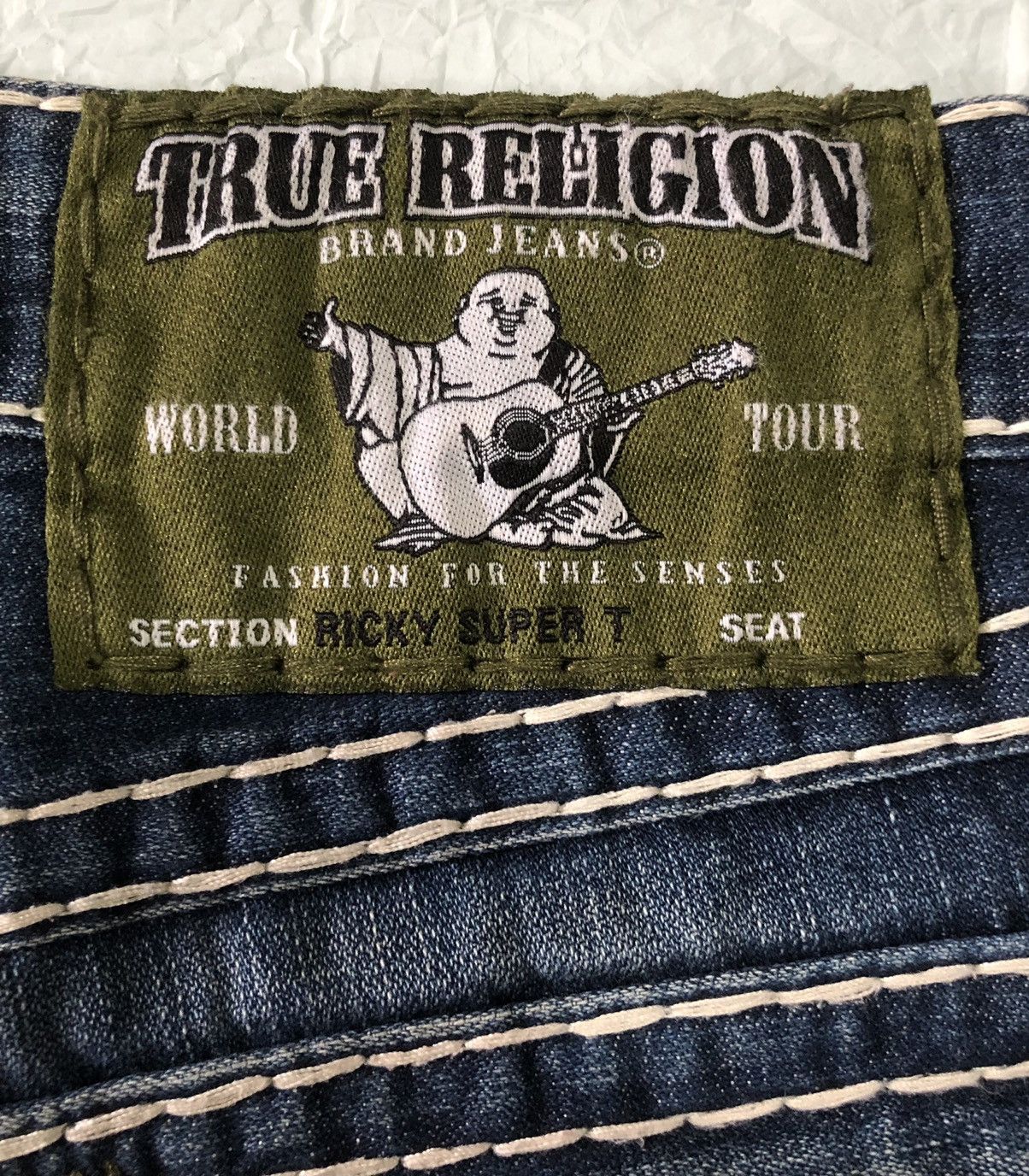If Six Was Nine × True Religion TRUE RELIGION RICKY SUPER T JEANS DENIM SIZE 32 Size US 32 / EU 48 - 9 Thumbnail