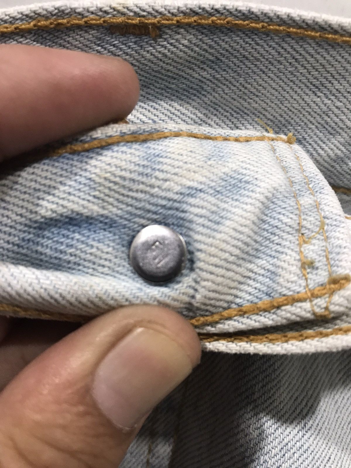 Levi's × Vintage Vintage 90s Levis 501 Button #511 Custom Distressed Denim Size US 32 / EU 48 - 9 Thumbnail