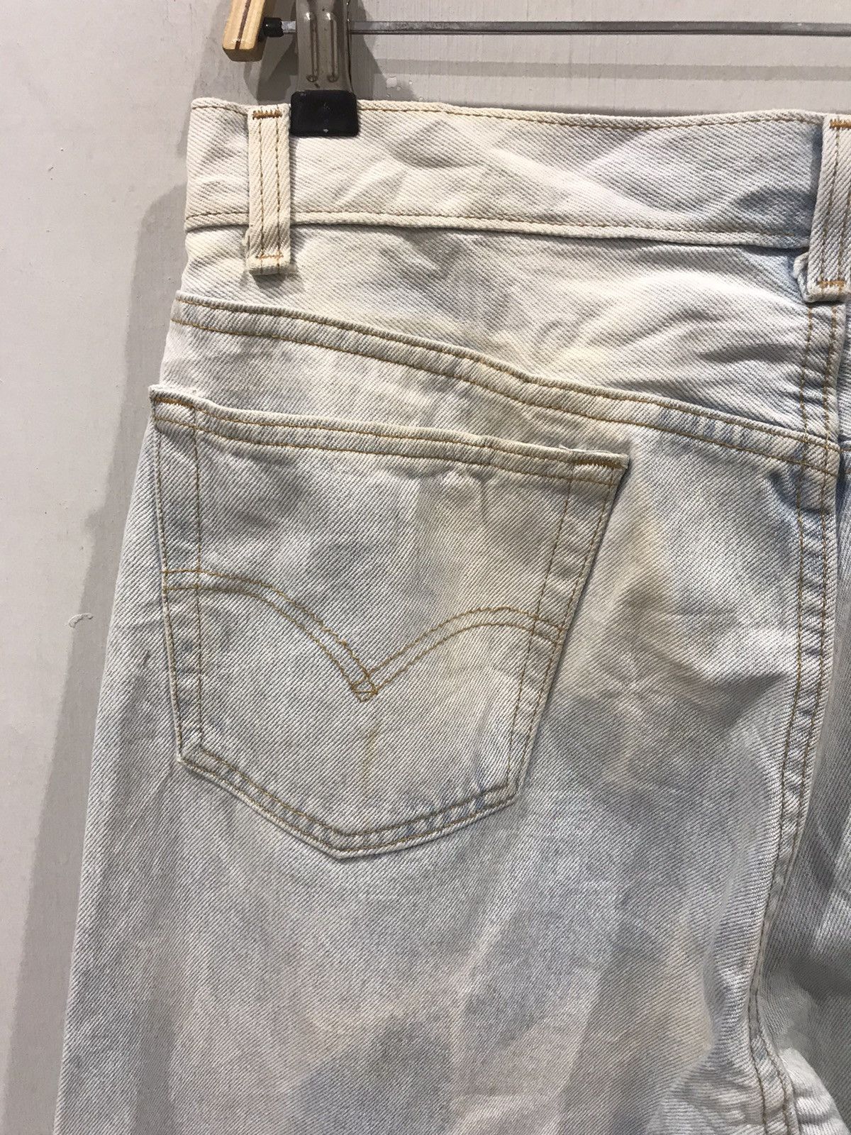Levi's × Vintage Vintage 90s Levis 501 Button #511 Custom Distressed Denim Size US 32 / EU 48 - 12 Thumbnail
