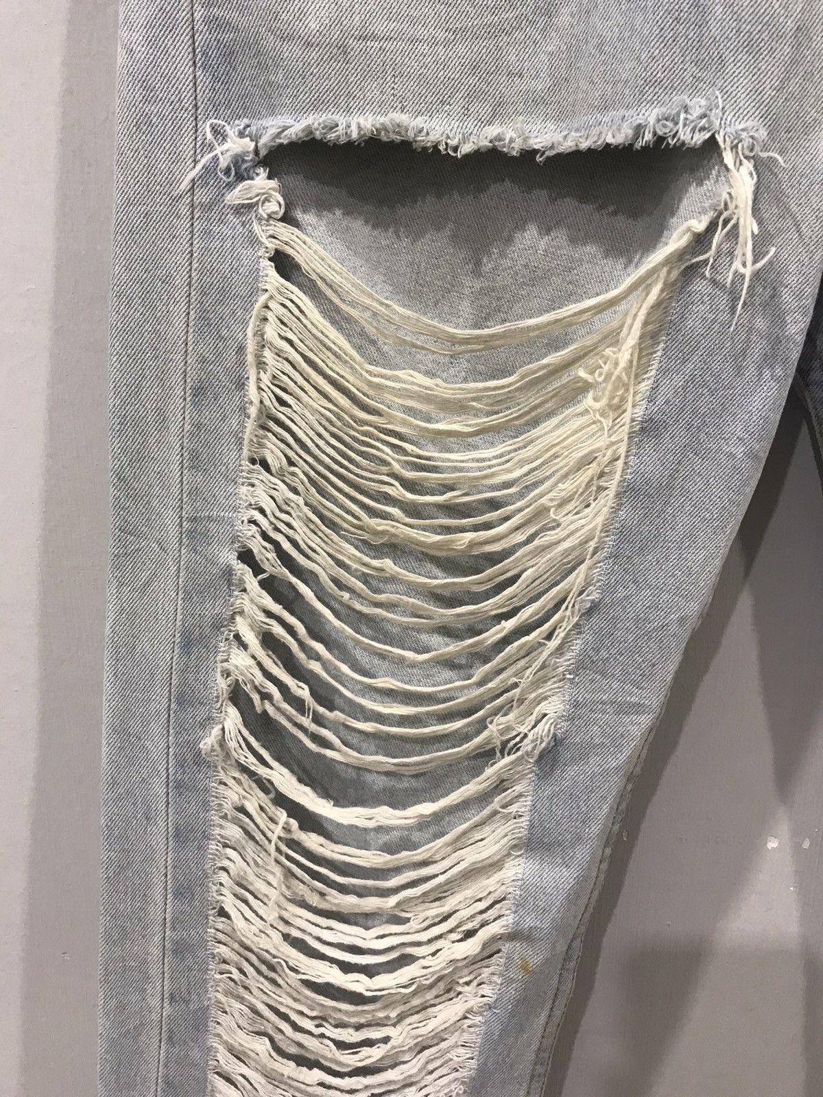 Levi's × Vintage Vintage 90s Levis 501 Button #511 Custom Distressed Denim Size US 32 / EU 48 - 5 Thumbnail