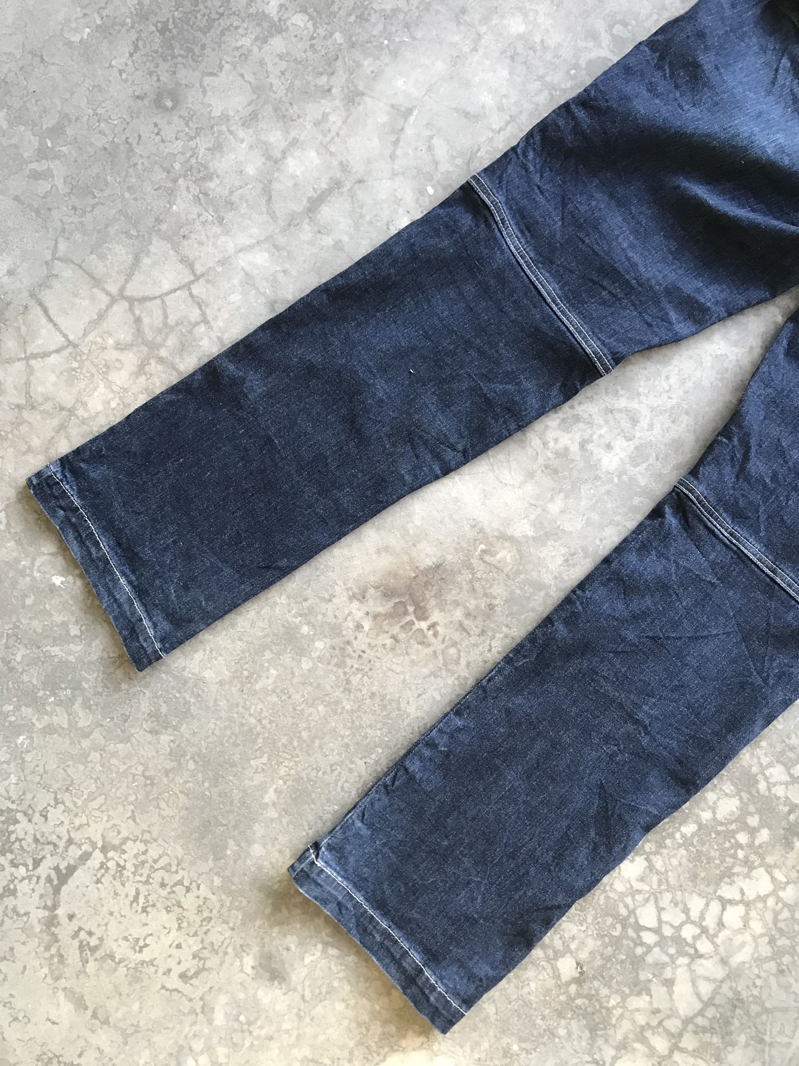 Japanese Brand TORA Biker Style Stretchable Multipockets Skinny Pant Size US 35 - 15 Thumbnail