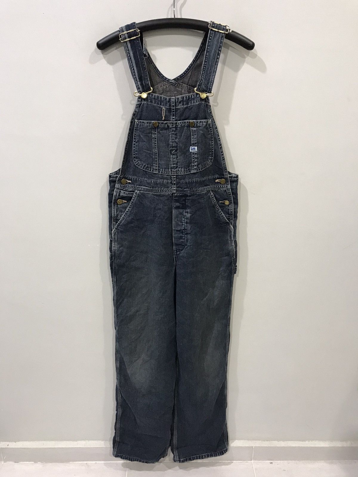 Lee 🔥For W29-31🔥Lee Sanforized Denim Overall Size US 33 - 2 Thumbnail