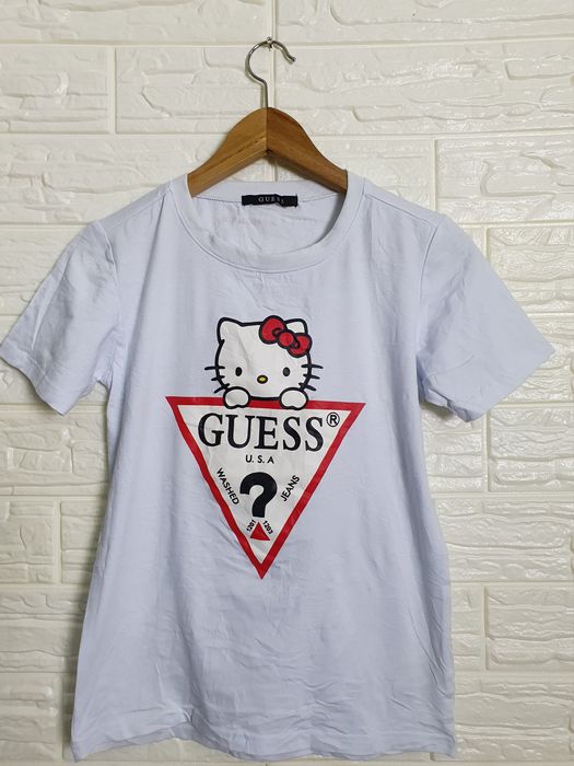 Guess GUSESS X HELLO KITTY Tee Shirt Grailed