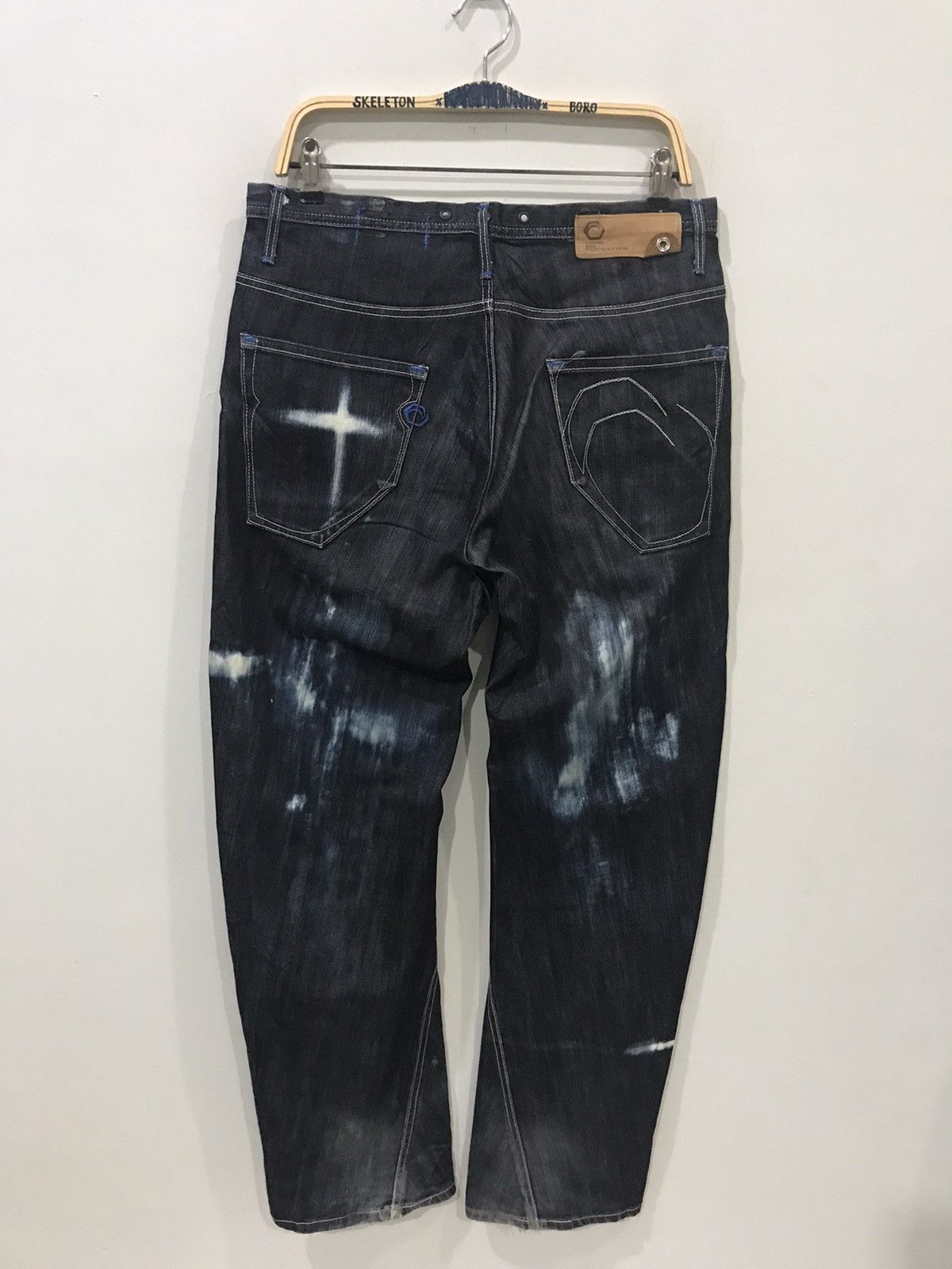 Edwin EDWIN Engineered Smoky Stone Wash Indigo Curve Cut Denim Size US 32 / EU 48 - 12 Thumbnail